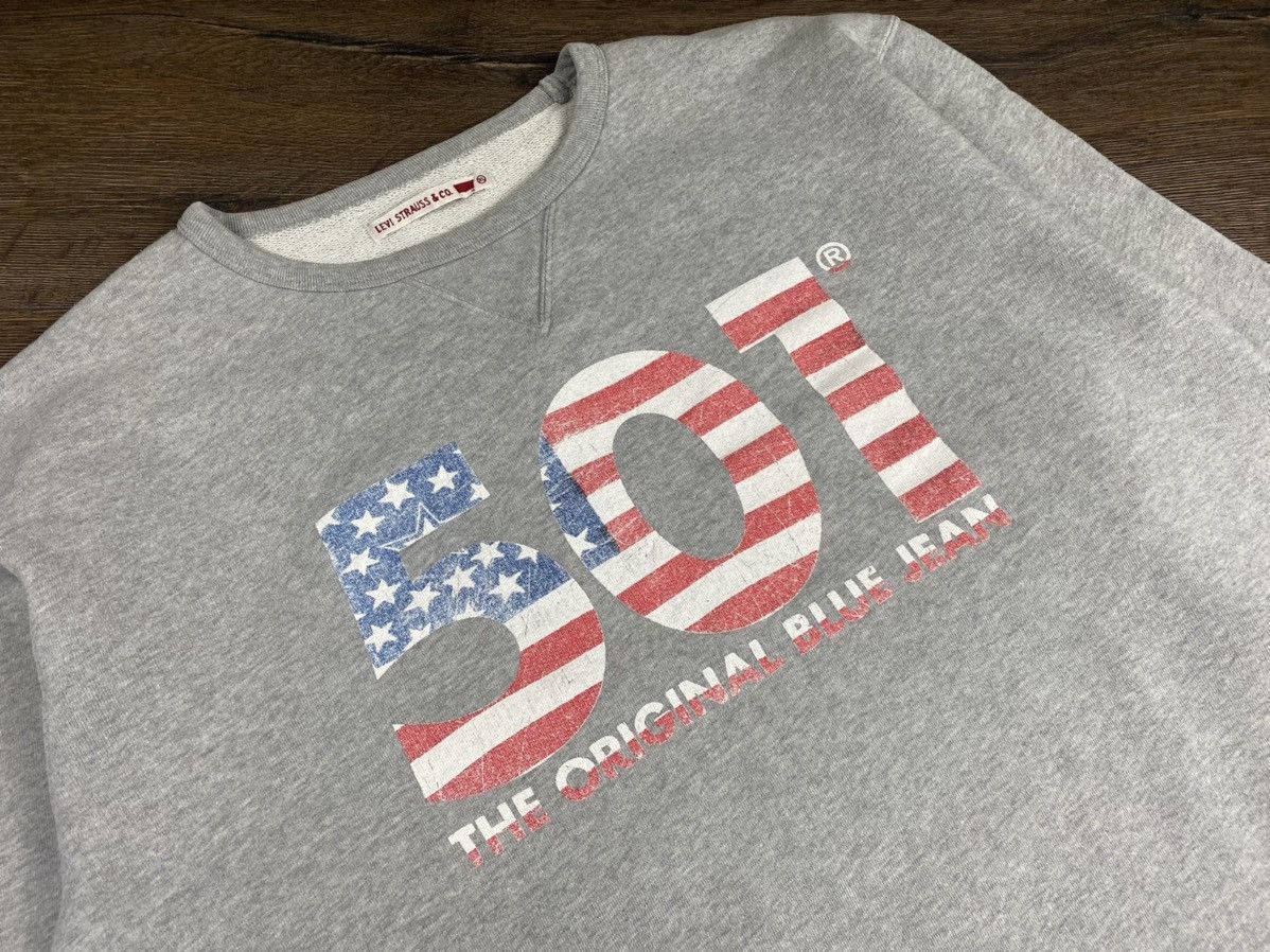 Levi's × Vintage Men’s Vintage Levis 501 Sweatshirt size XL Size US XL / EU 56 / 4 - 2 Thumbnail