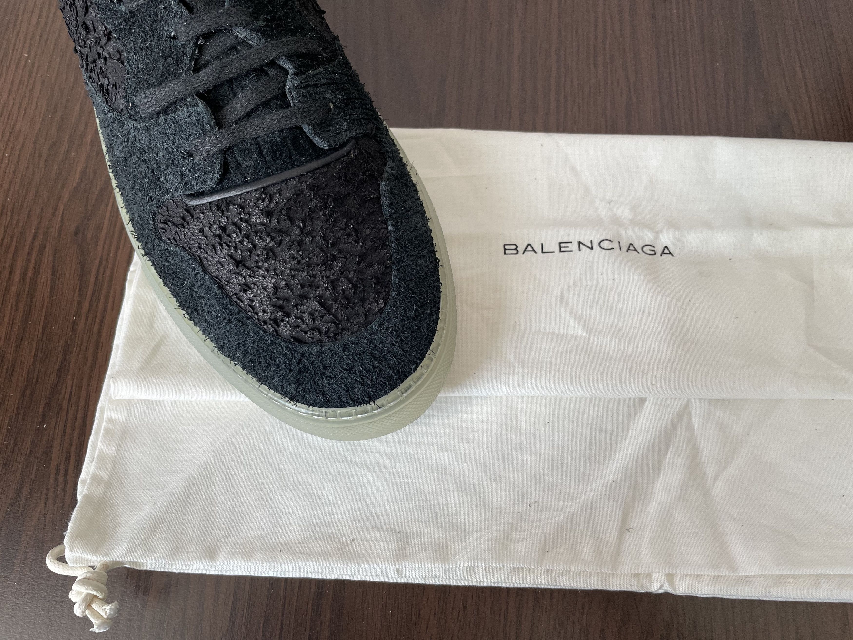 Balenciaga Corduroy Distressed Sneakers Size US 11 / EU 44 - 5 Thumbnail