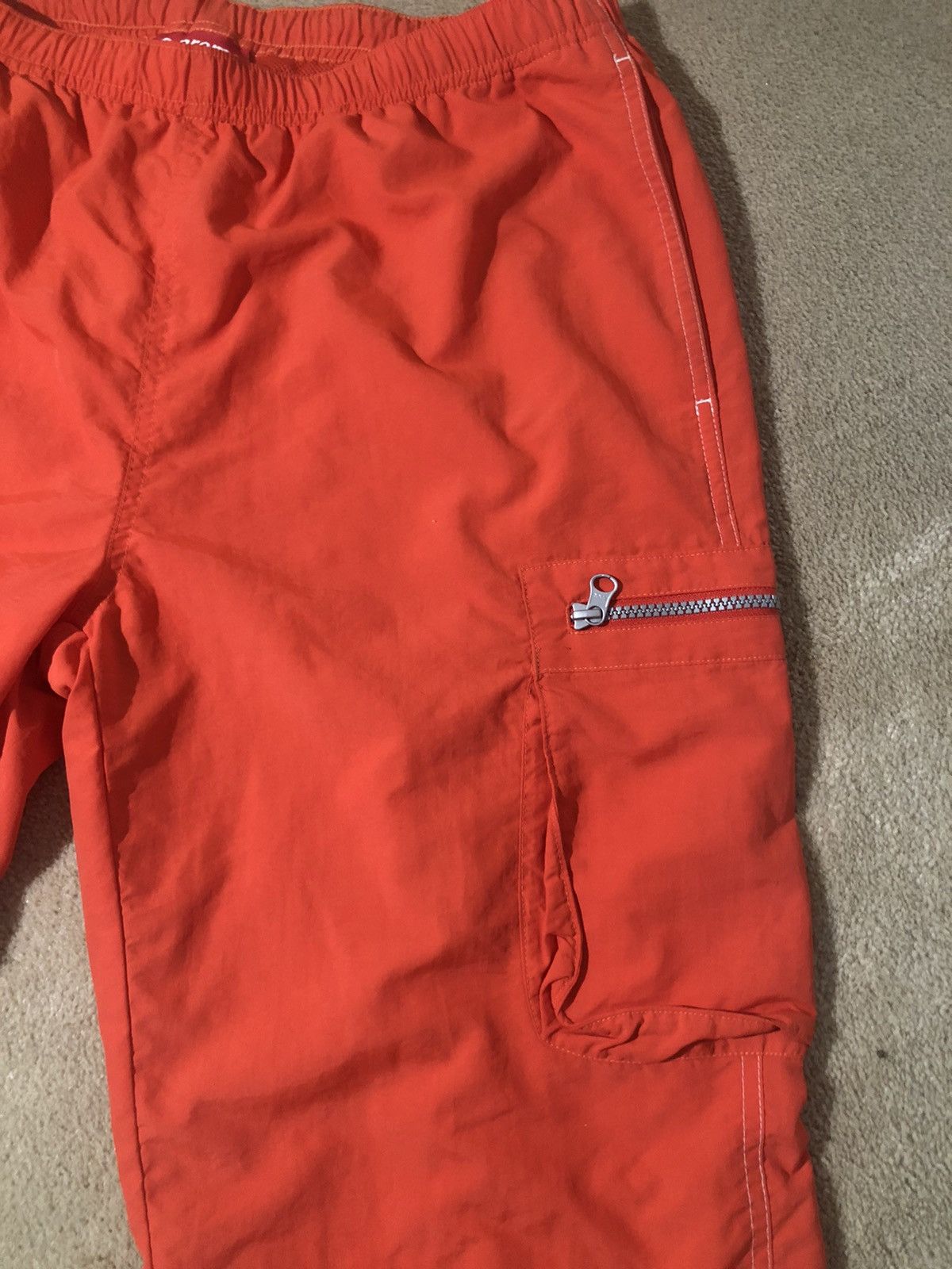 Supreme Supreme Nylon Cargo Pants Orange Size US 32 / EU 48 - 3 Thumbnail