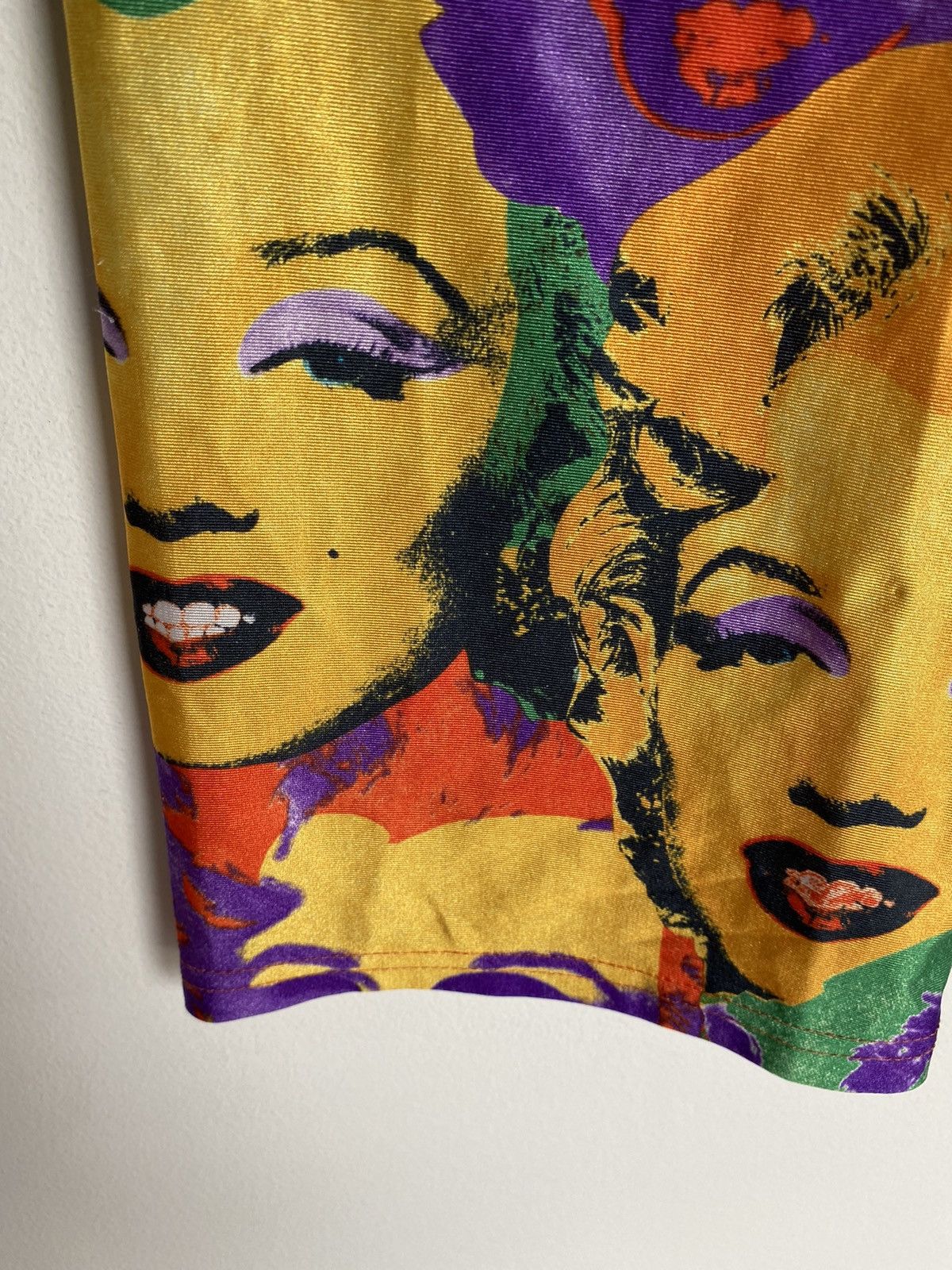 Vintage Vintage Marilyn Monroe Leggings Shorts Art Tee Size 30" / US 8 / IT 44 - 3 Thumbnail