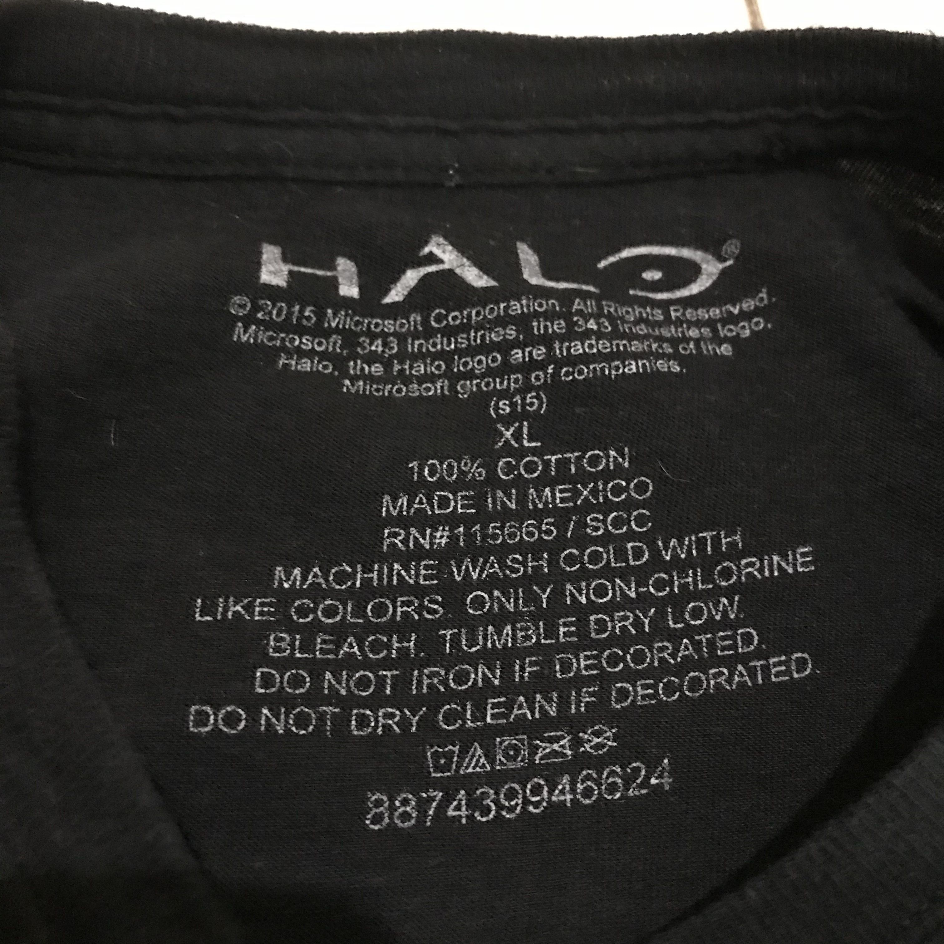 The Game HALO 5 MICROSOFT XBOX Tee XL Size US XL / EU 56 / 4 - 3 Thumbnail