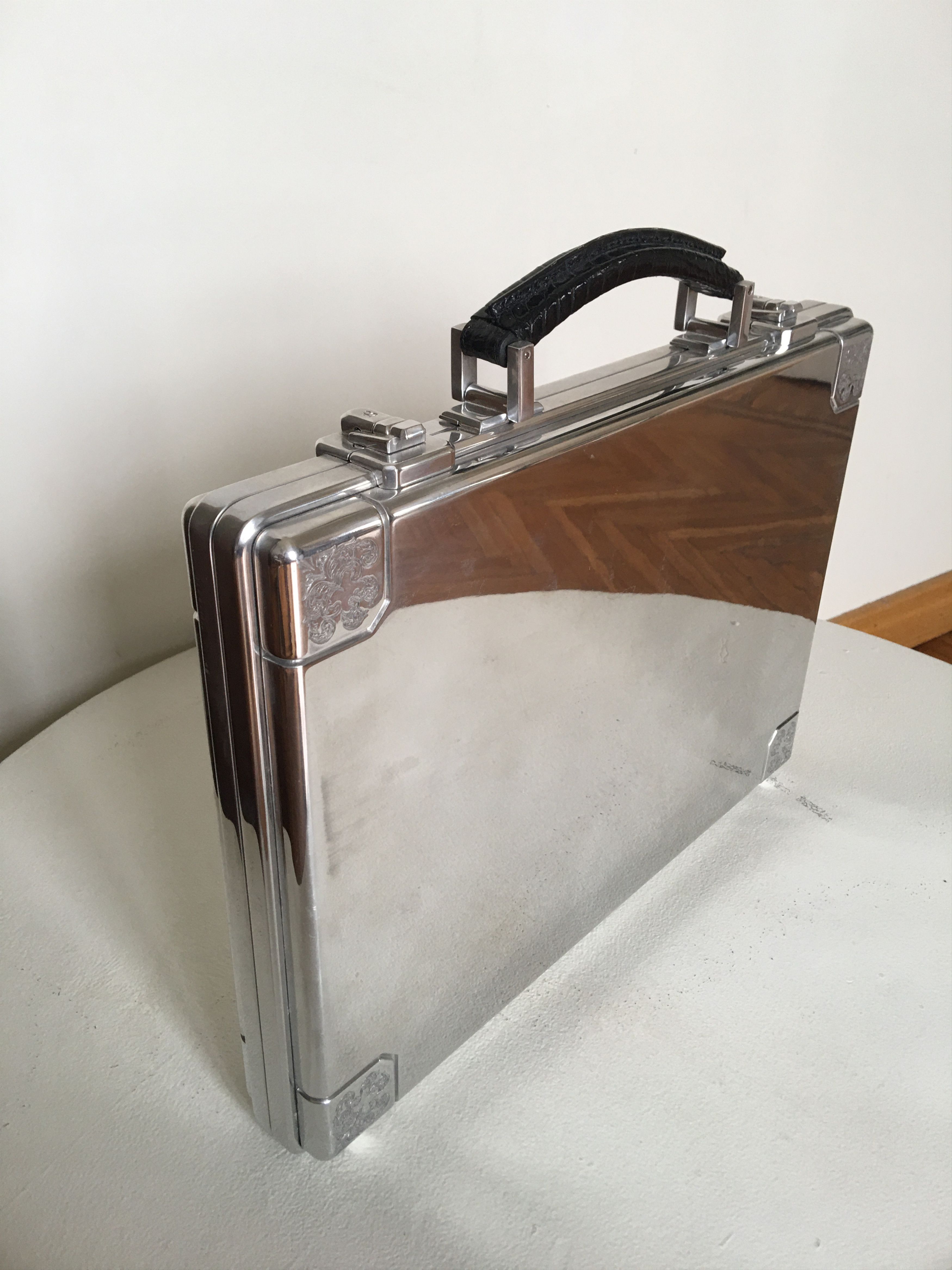 Brioni BRIONI Ultra Slim Aluminium Case Size ONE SIZE - 2 Thumbnail
