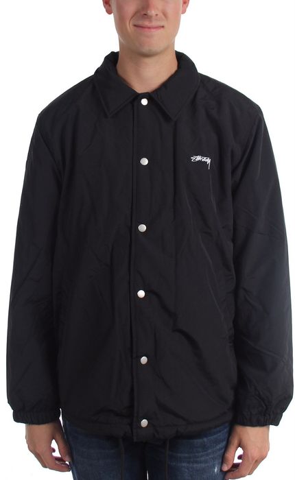 Stussy smooth stock faux deals fur lined coach jacket