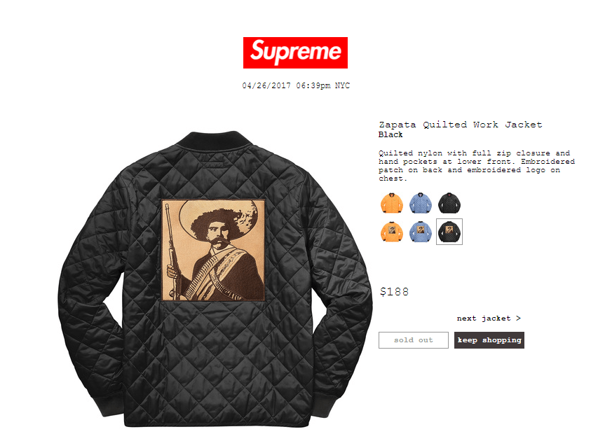 Supreme Zapata Quilted Work Jacket | Grailed