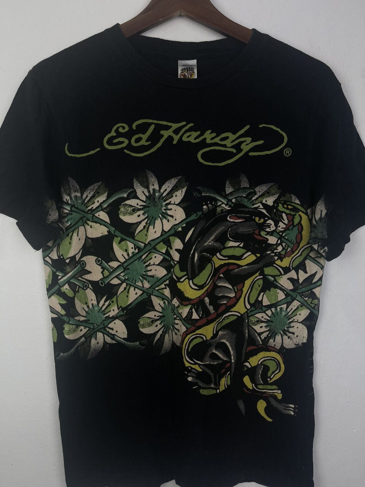 Christian Audigier Ed Hardy Snake vs Panter by Christian Audigier Tee Size US S / EU 44-46 / 1 - 1 Thumbnail