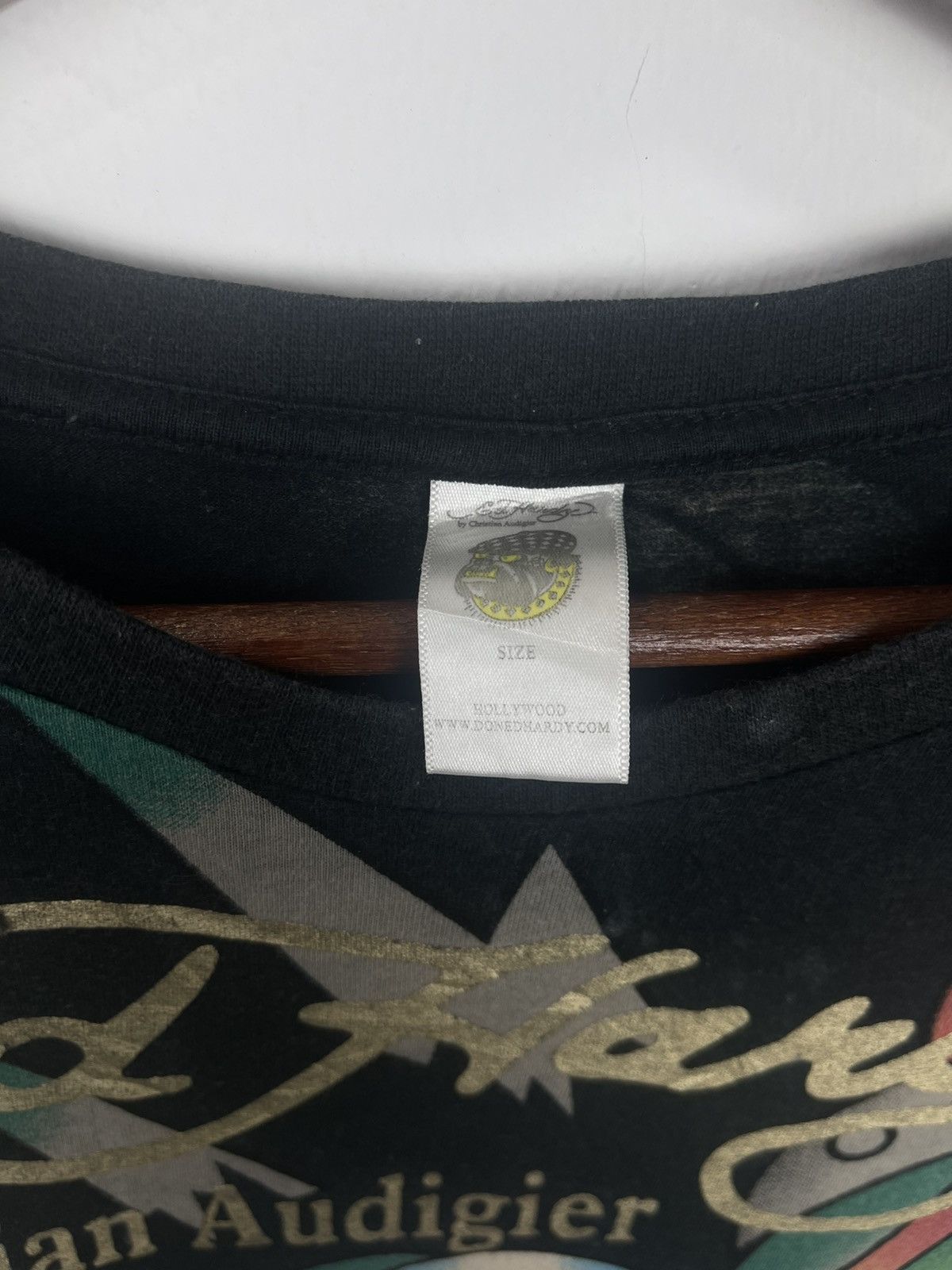 Christian Audigier ed hardy big skull tee Size US XL / EU 56 / 4 - 6 Thumbnail