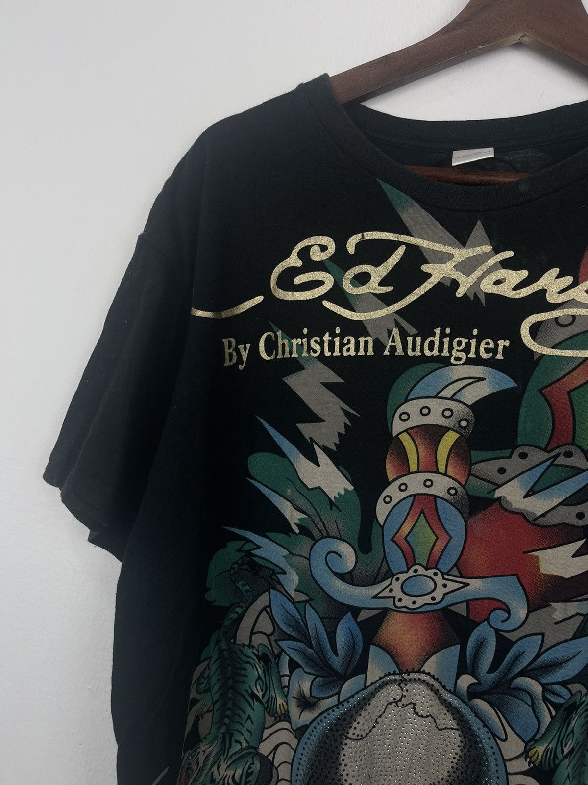 Christian Audigier ed hardy big skull tee Size US XL / EU 56 / 4 - 3 Thumbnail