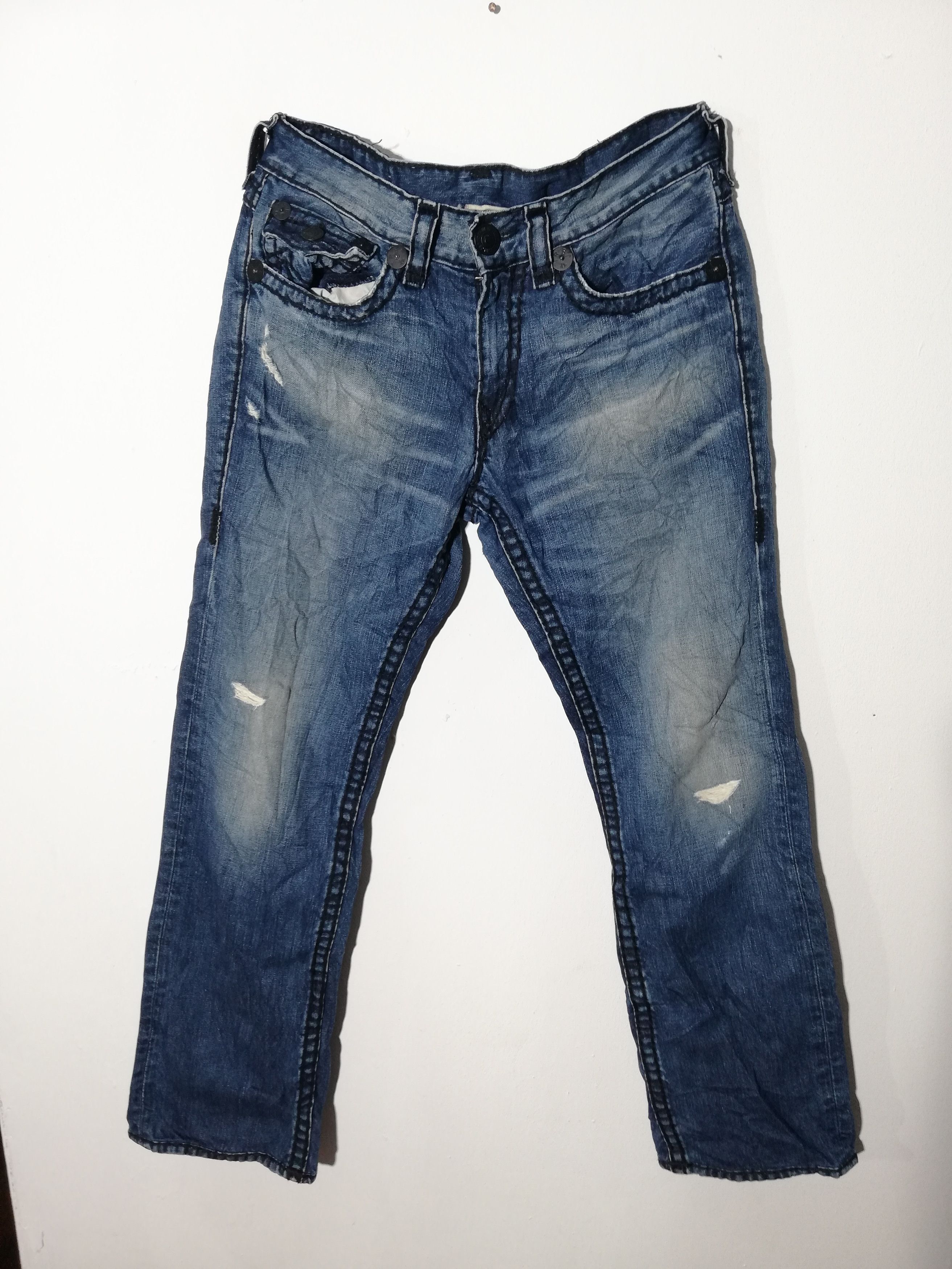 True Religion True Religion Section Ricky Super T Seat 34 Size US 36 / EU 52 - 3 Thumbnail