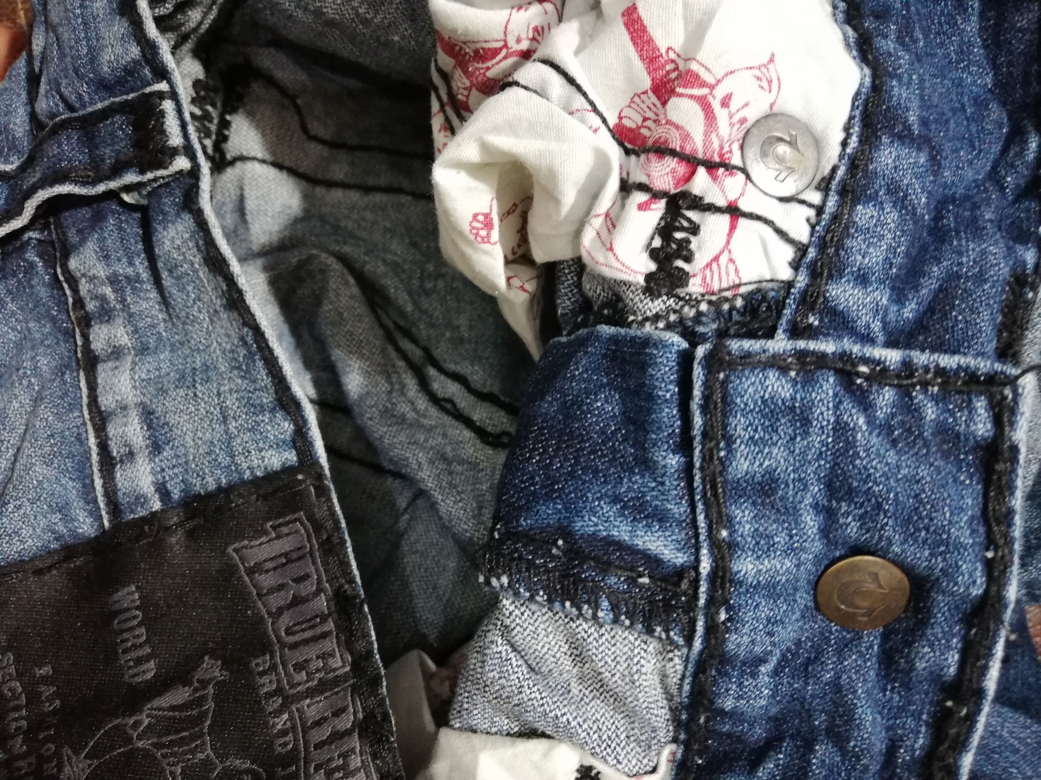 True Religion True Religion Section Ricky Super T Seat 34 Size US 36 / EU 52 - 6 Thumbnail