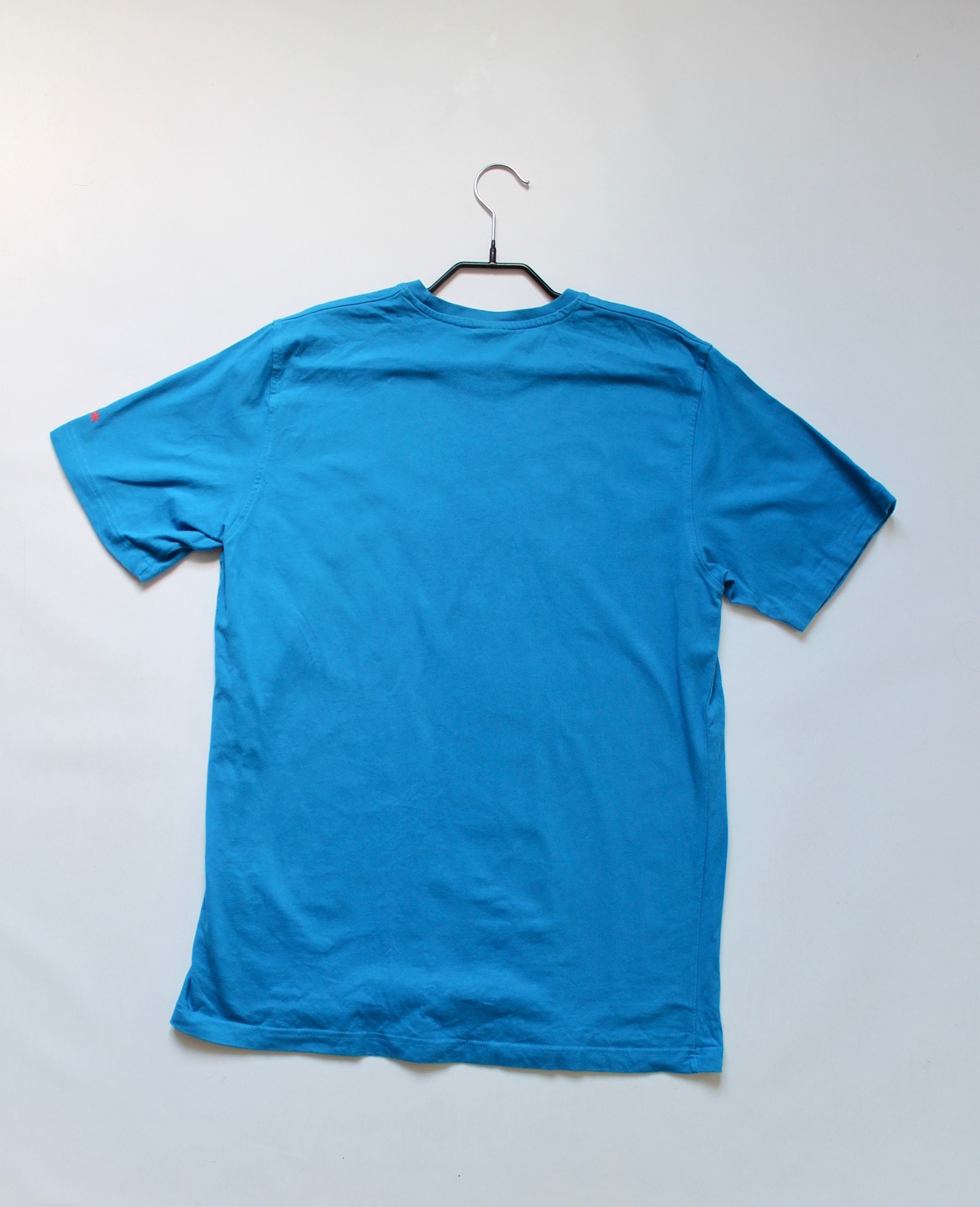 Reebok REEBOK Big LOGO t-shirt Vintage Blue Size US L / EU 52-54 / 3 - 10 Thumbnail