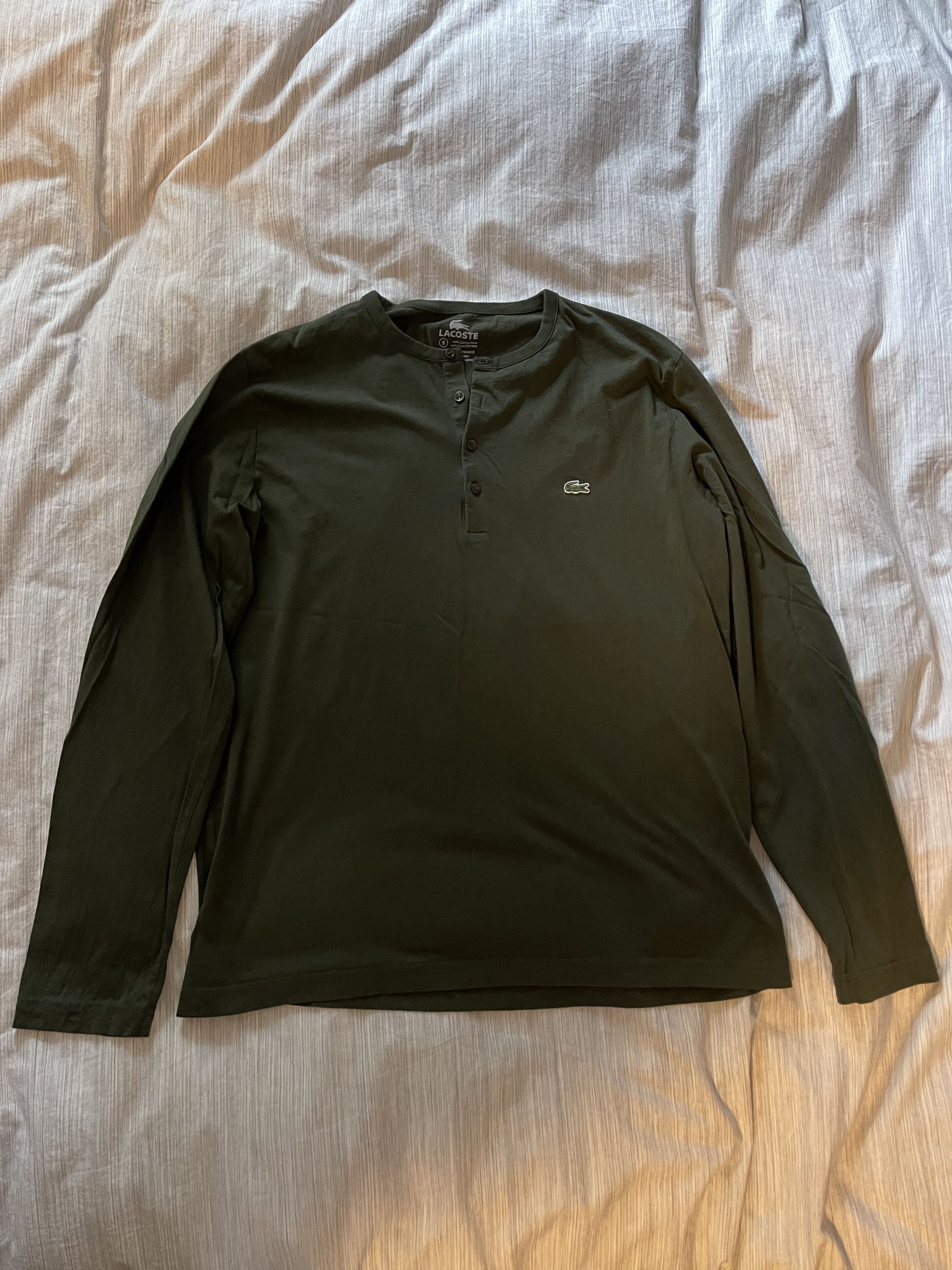 Lacoste Lacoste Henley Size US L / EU 52-54 / 3 - 1 Thumbnail