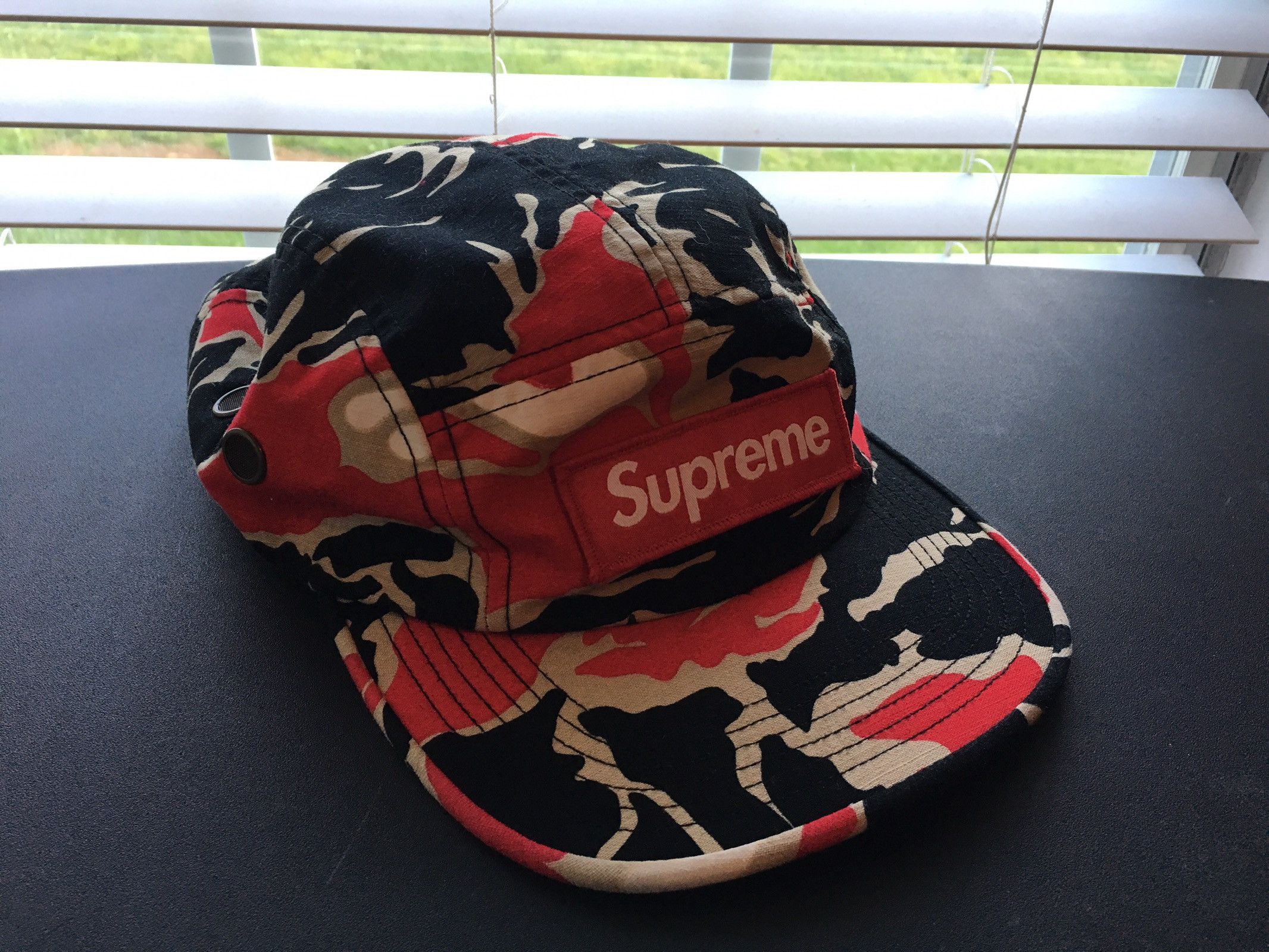 Supreme Military Camp Cap Tiger Camo 【公式通販】