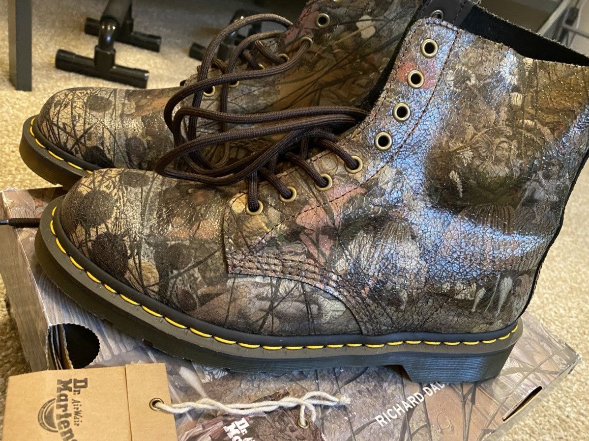 Dr. Martens Men s Brown Dadd 1460 Pascal X Tate Britain cristal Suede Grailed