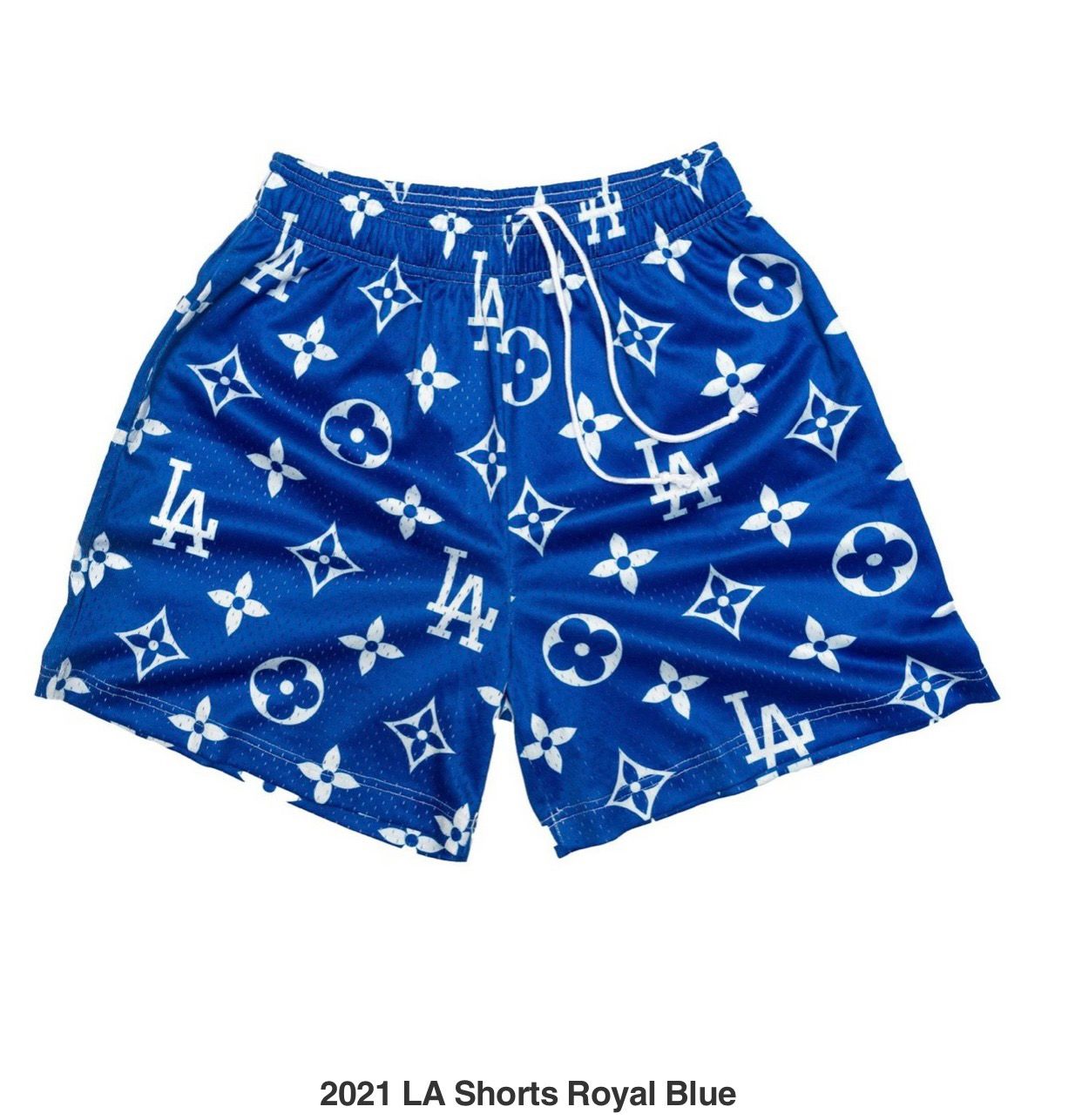 Louis Vuitton Mens Shorts, Blue, Xs