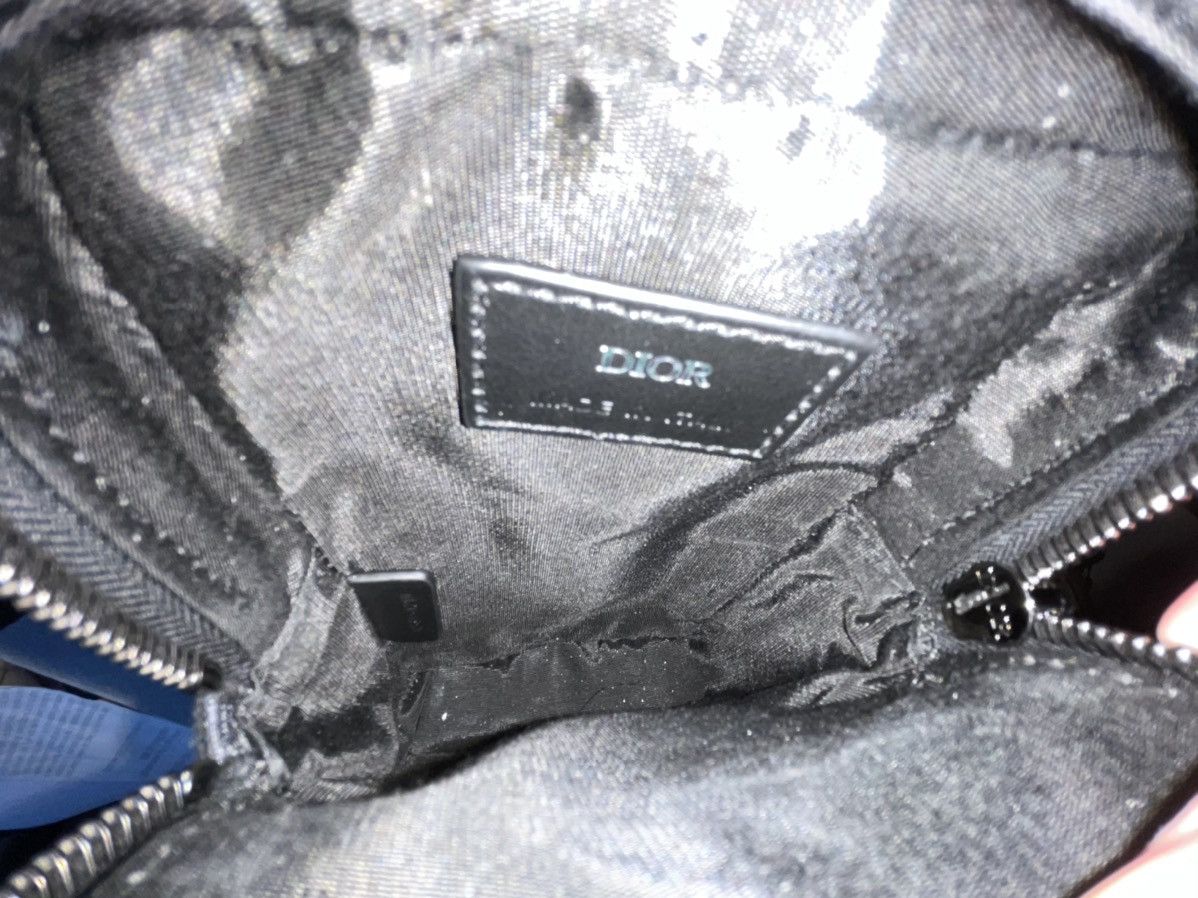 Dior Dior Black Oblique Crossbody Bag Pouch Size ONE SIZE - 15 Thumbnail