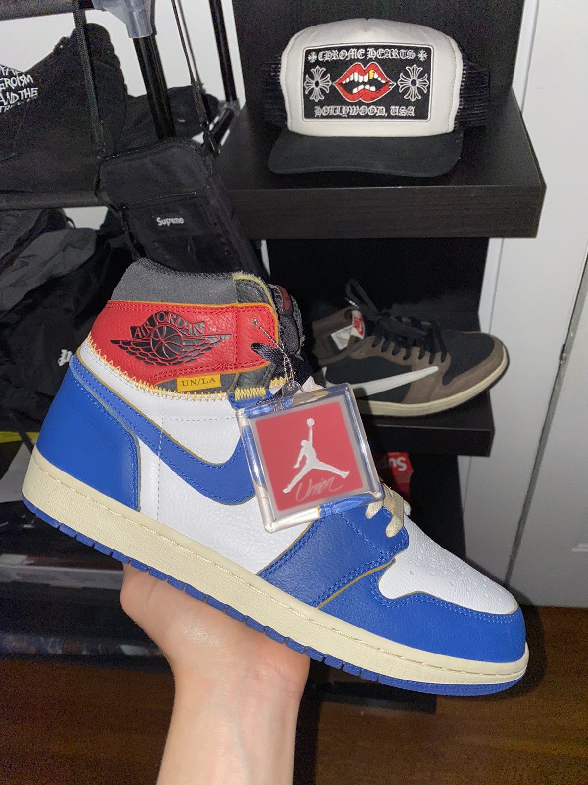 Union x Air Jordan Retro High Storm Blue 2018