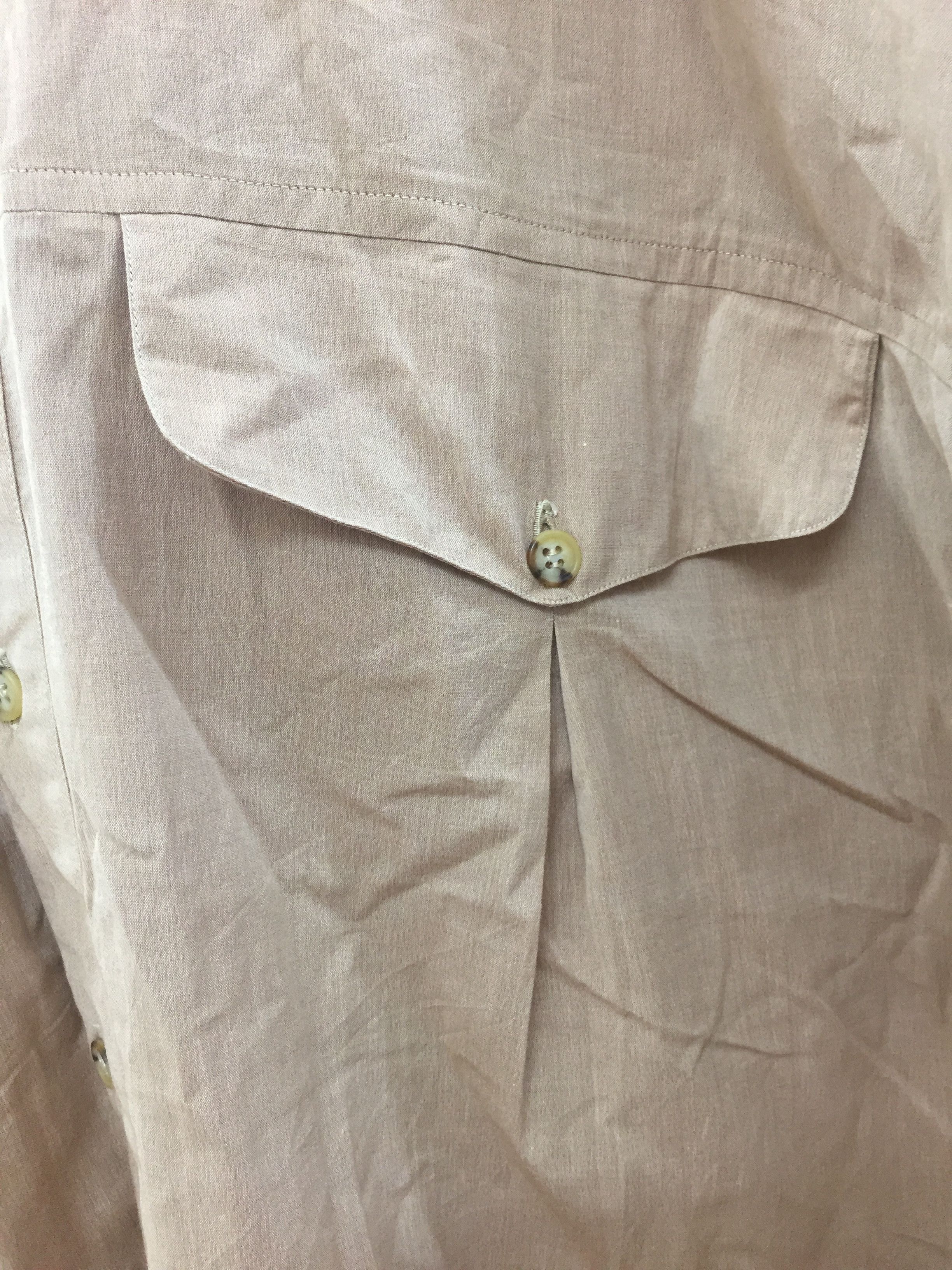 Givenchy hidden pocket Silk Cotton Button up Size US L / EU 52-54 / 3 - 4 Thumbnail