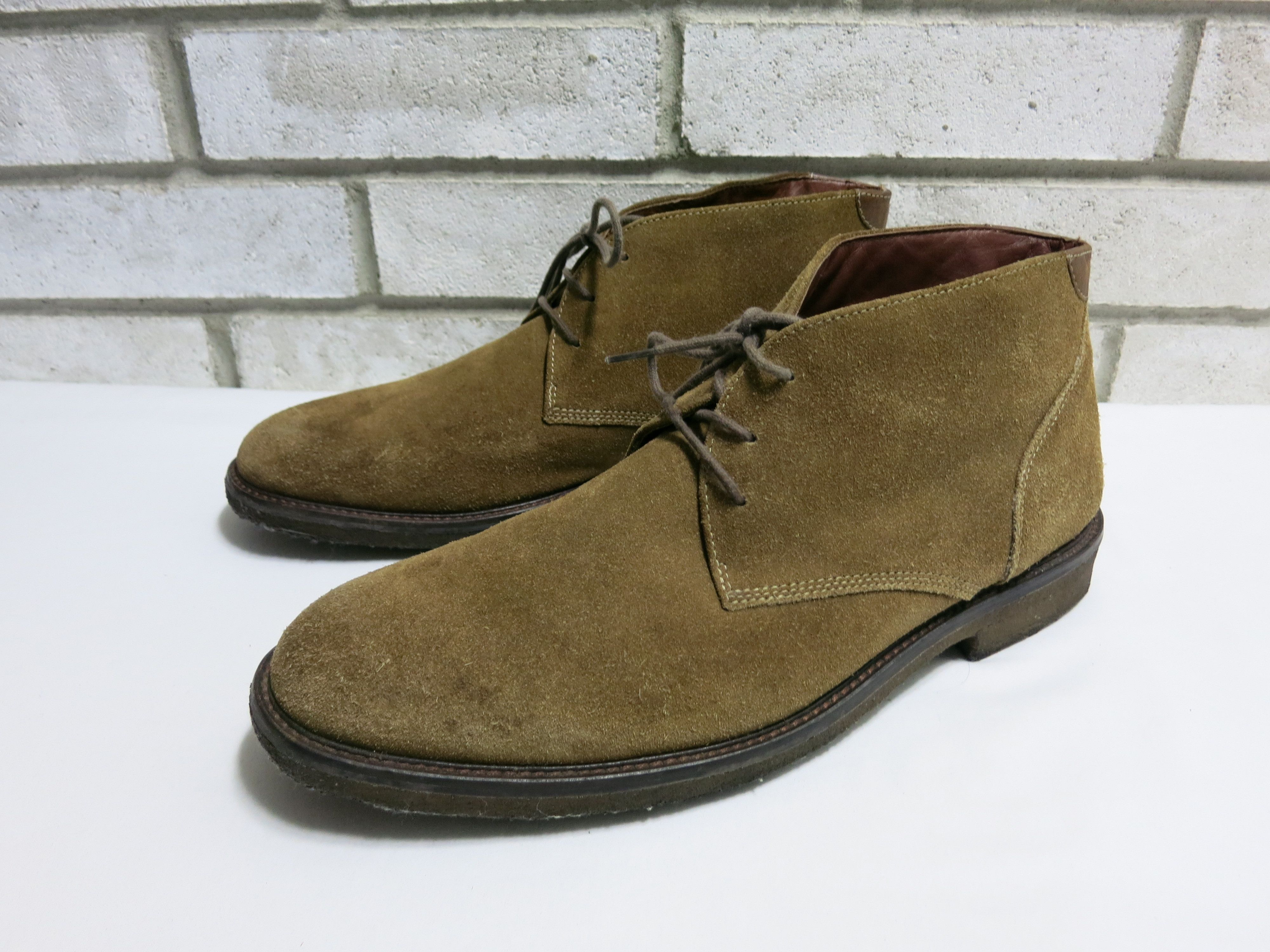 Johnston And Murphy Johnston And Murphy Sheepskin Leather Chukka Boots 115 M Grailed 4744