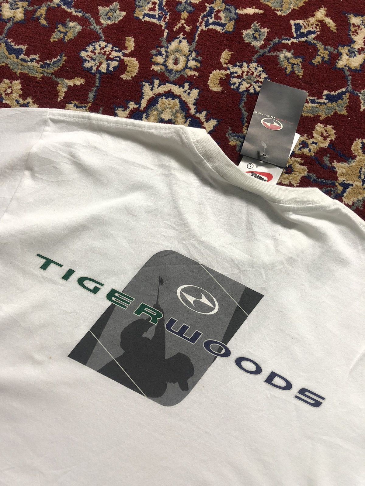 Nike Vintage 90’s Nike Tiger Woods New With Tag T-Shirt Size US S / EU 44-46 / 1 - 4 Thumbnail