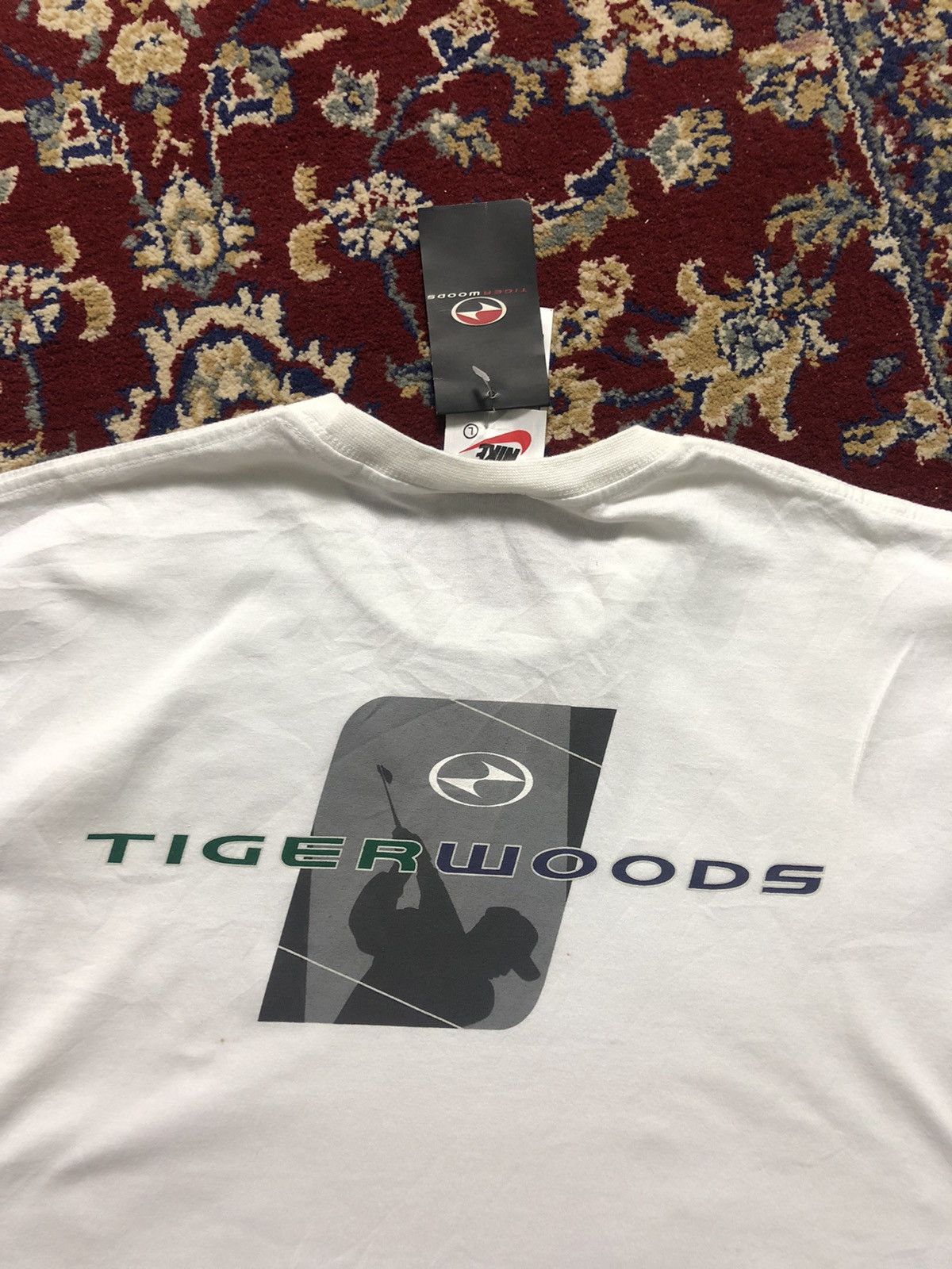 Nike Vintage 90’s Nike Tiger Woods New With Tag T-Shirt Size US S / EU 44-46 / 1 - 2 Thumbnail