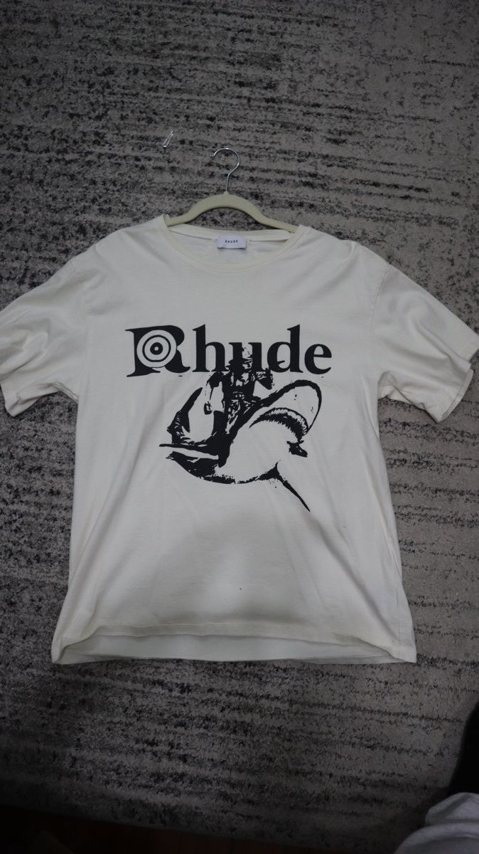 Rhude Rhude “Shark Cowboy” Tee Size US S / EU 44-46 / 1 - 1 Thumbnail