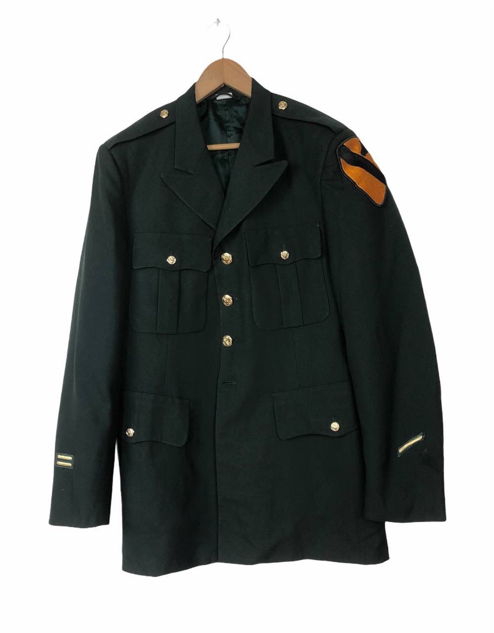 Vintage Vintage Army Official DeRossi & Son Size 42L - 1 Thumbnail