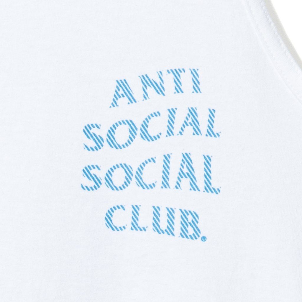 Anti Social Social Club DS ASSC Goodbye Summer White Tank Tee FTP FOG CDG BAPE KITH Size US XL / EU 56 / 4 - 5 Thumbnail