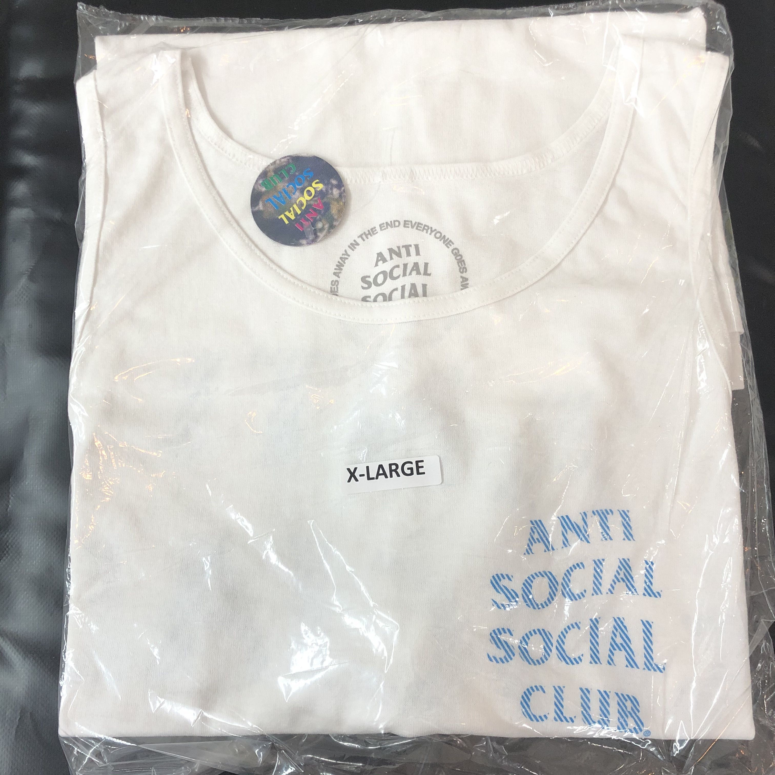 Anti Social Social Club DS ASSC Goodbye Summer White Tank Tee FTP FOG CDG BAPE KITH Size US XL / EU 56 / 4 - 2 Thumbnail