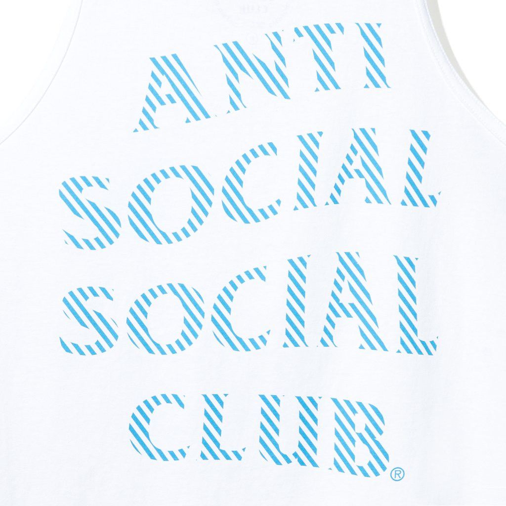 Anti Social Social Club DS ASSC Goodbye Summer White Tank Tee FTP FOG CDG BAPE KITH Size US XL / EU 56 / 4 - 3 Thumbnail