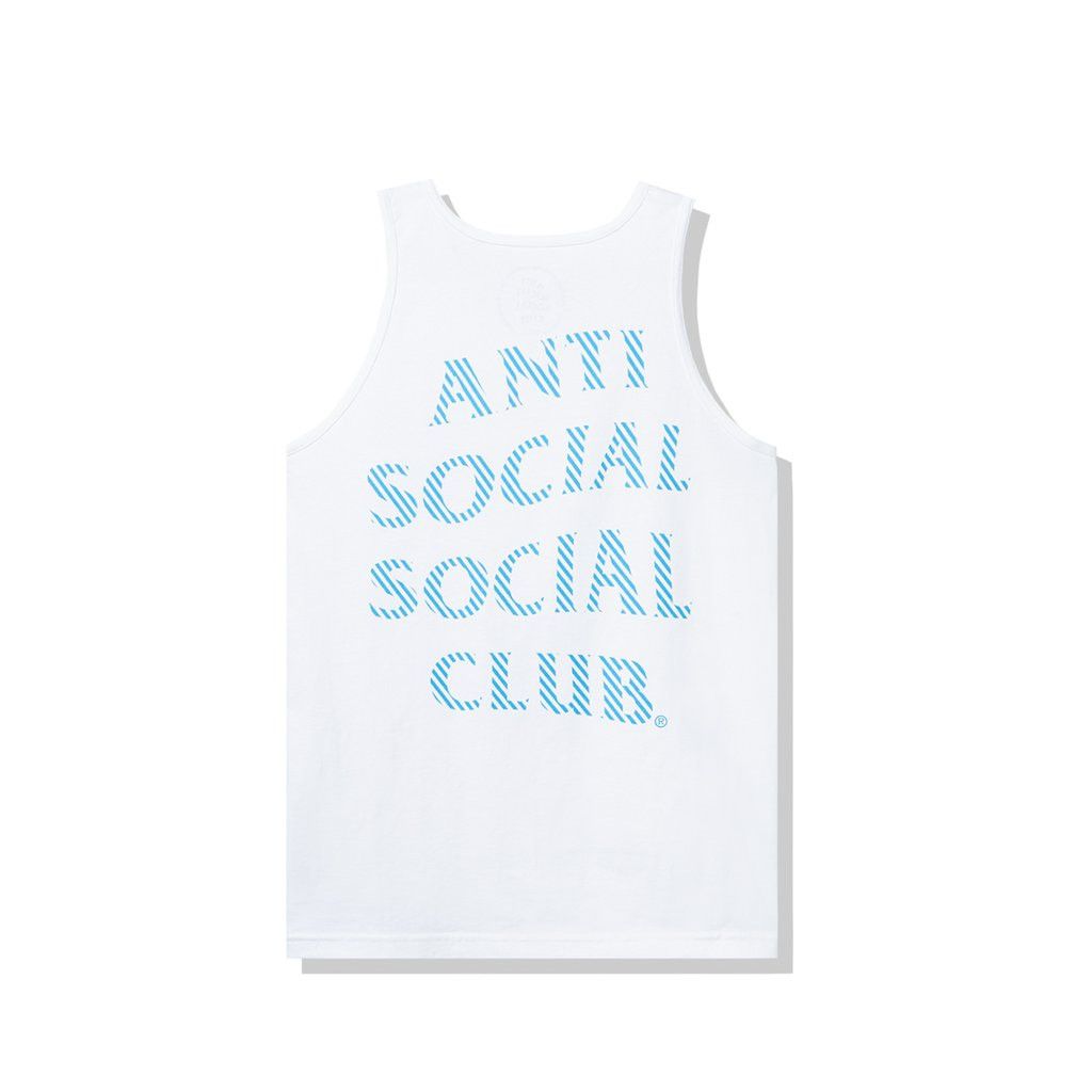 Anti Social Social Club DS ASSC Goodbye Summer White Tank Tee FTP FOG CDG BAPE KITH Size US XL / EU 56 / 4 - 1 Thumbnail