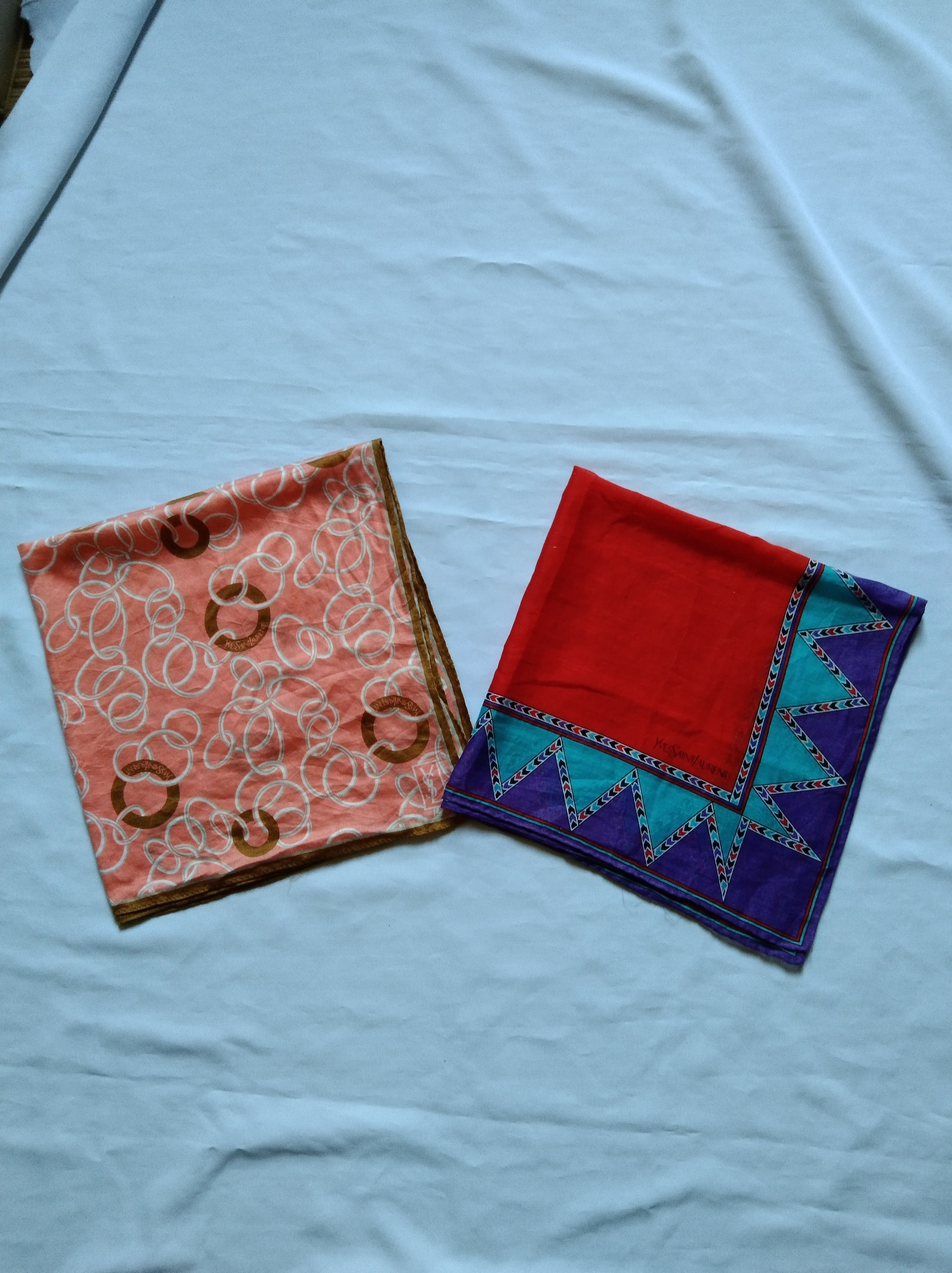 Vintage YSL Handkerchief