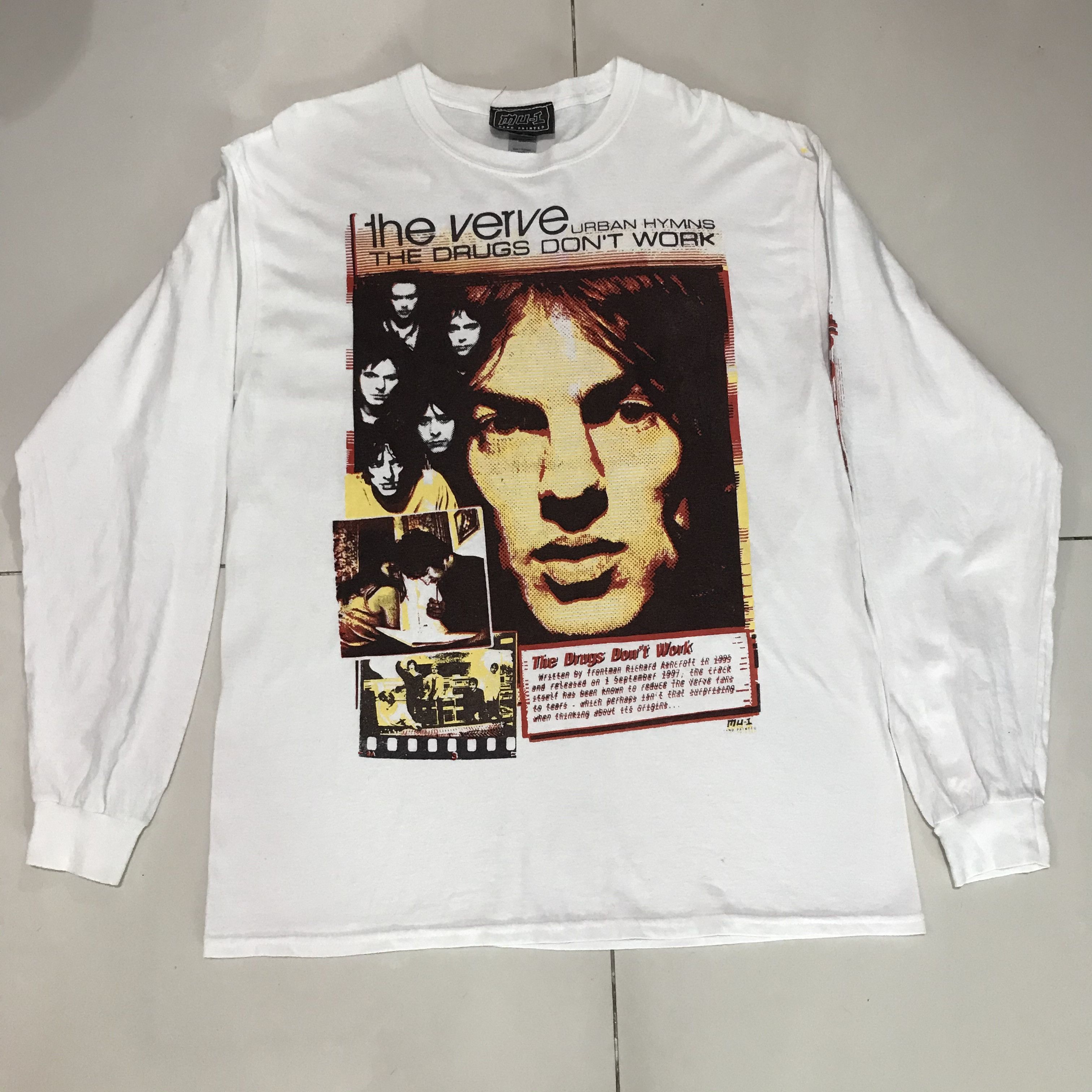 Vintage The Verve Urban Hymns Tee Shirt