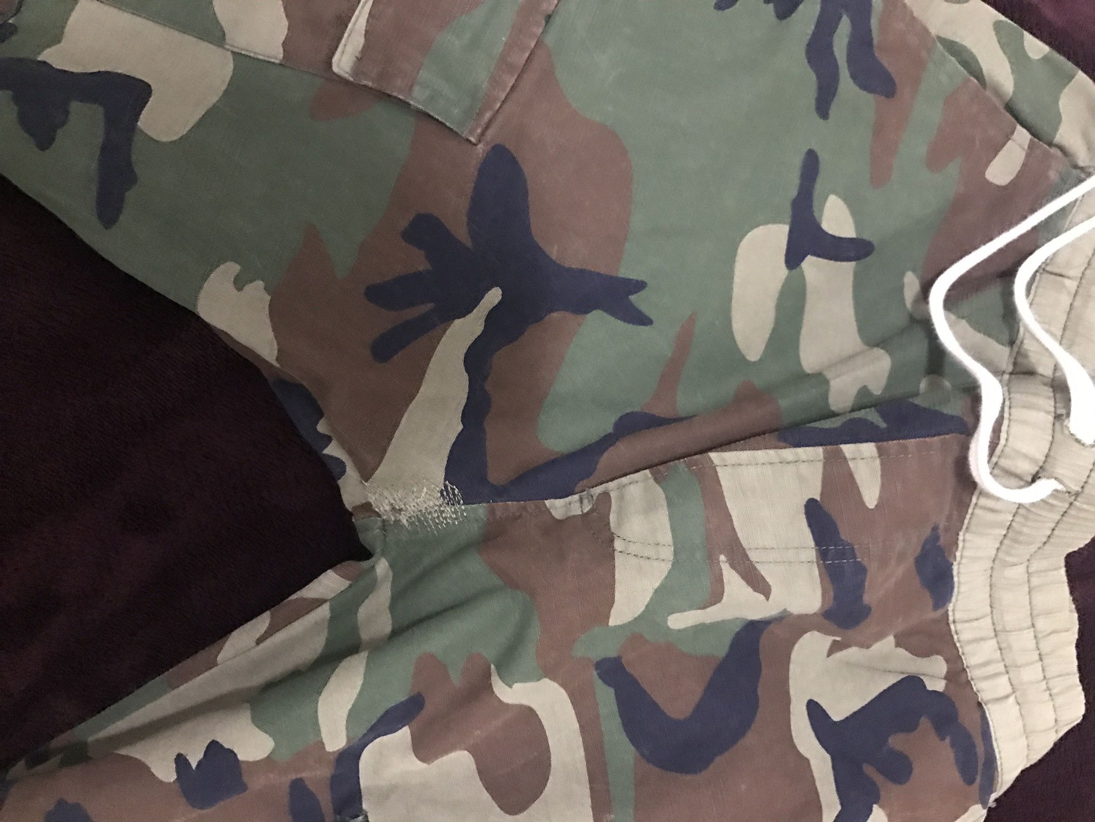 Pacsun Camo cargo pants (small) Grailed