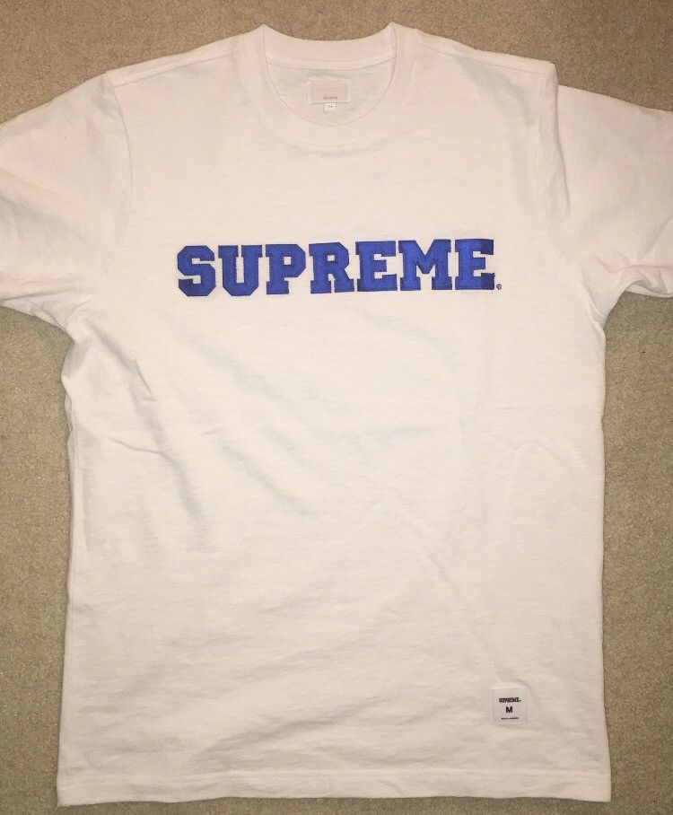 Supreme Collegiate Tee | Grailed