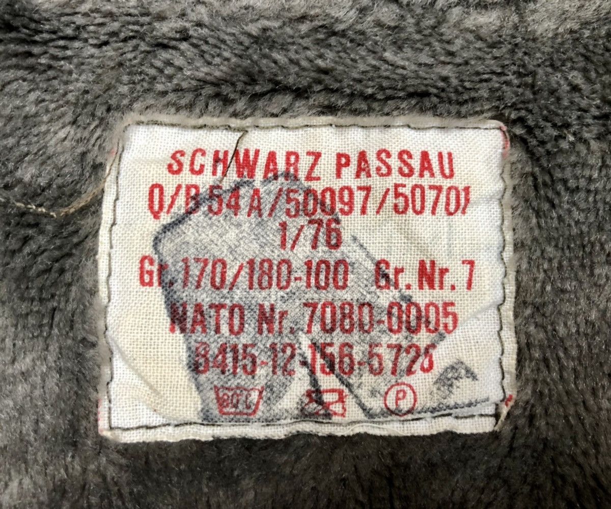 Vintage Vintage Schwarz Passau Germany Military Heavy Parka