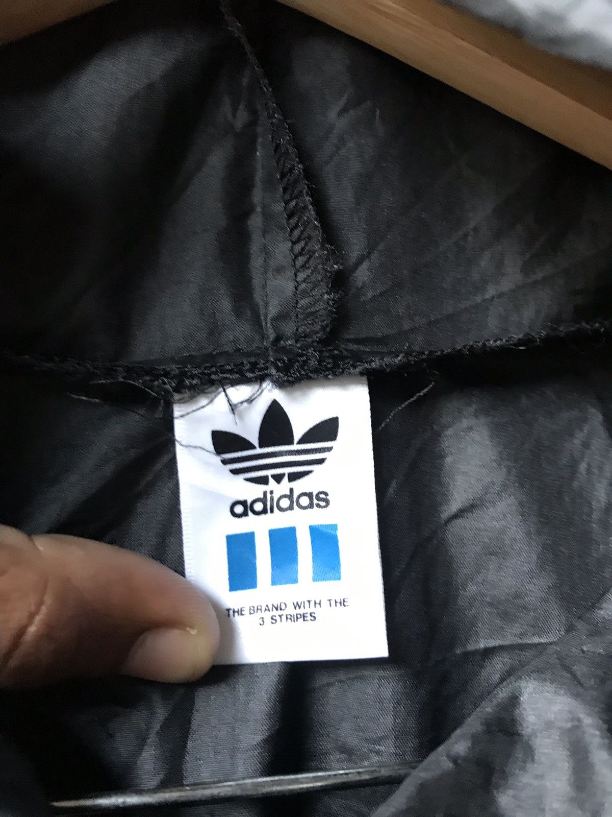 Adidas × Vintage Vintage Adidas Big Logo Rain Coats❗️ Size US XL / EU 56 / 4 - 7 Thumbnail