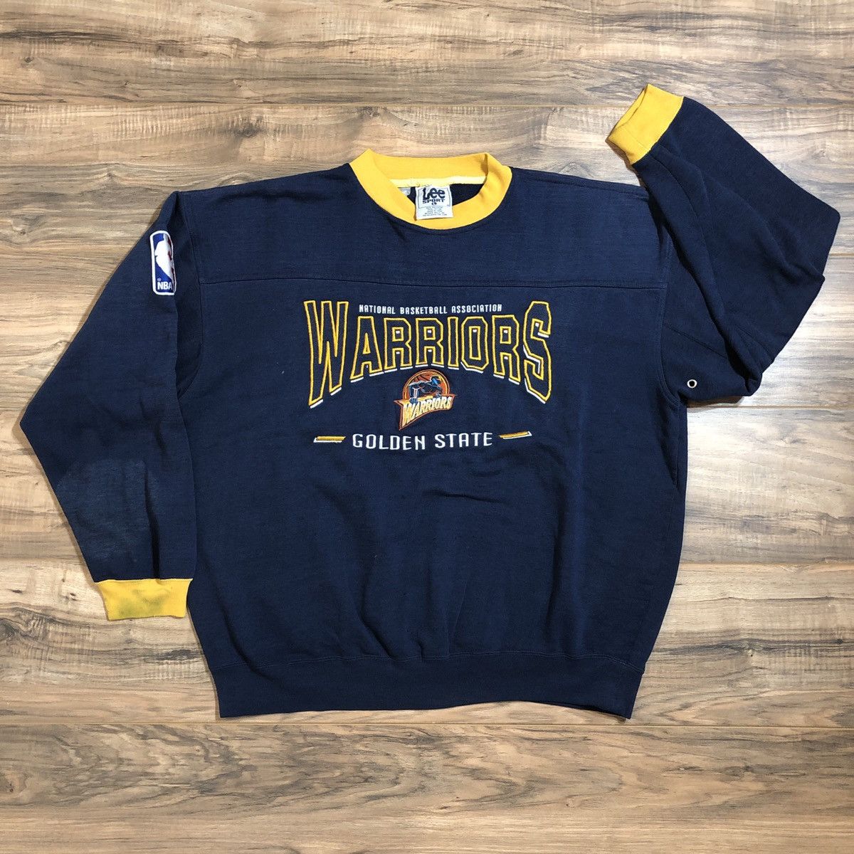 Lee × Vintage VTG 90 Lee Sport Golden State Warriors NBA 