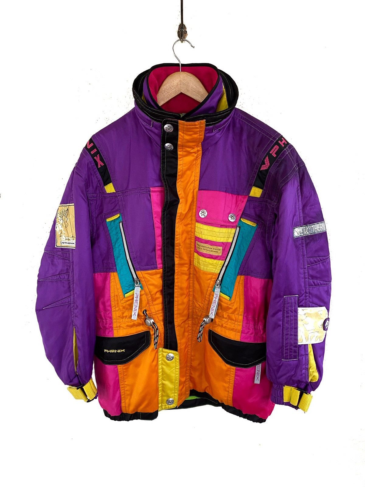 Purple Phenix Ski Clothes Vintage Phenix Ski Multicolor