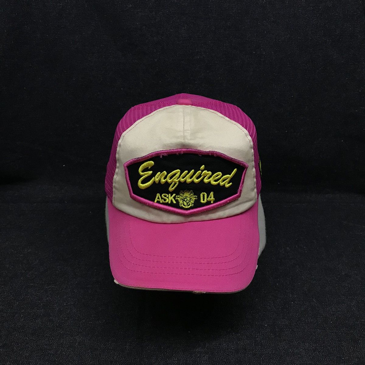 Designer Ask-Enquired Trucker Hats Caps Size ONE SIZE - 1 Thumbnail