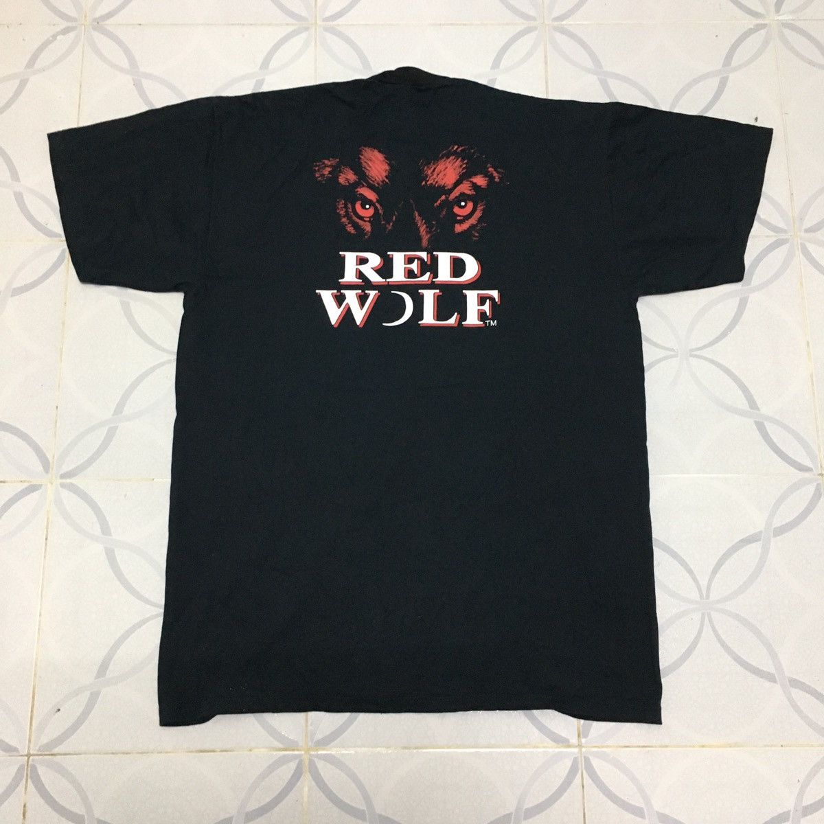 Jerzees × Vintage Vintage Movie The Red Wolf T-Shirt | Grailed