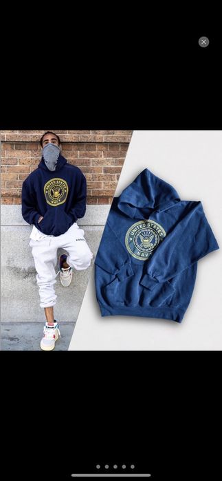 Navy boot hot sale camp hoodie