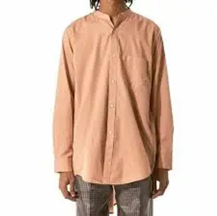 Bed j.w. Ford Pink Asymmetric Vented Hem Button-Up Size US L / EU 52-54 / 3 - 13 Thumbnail