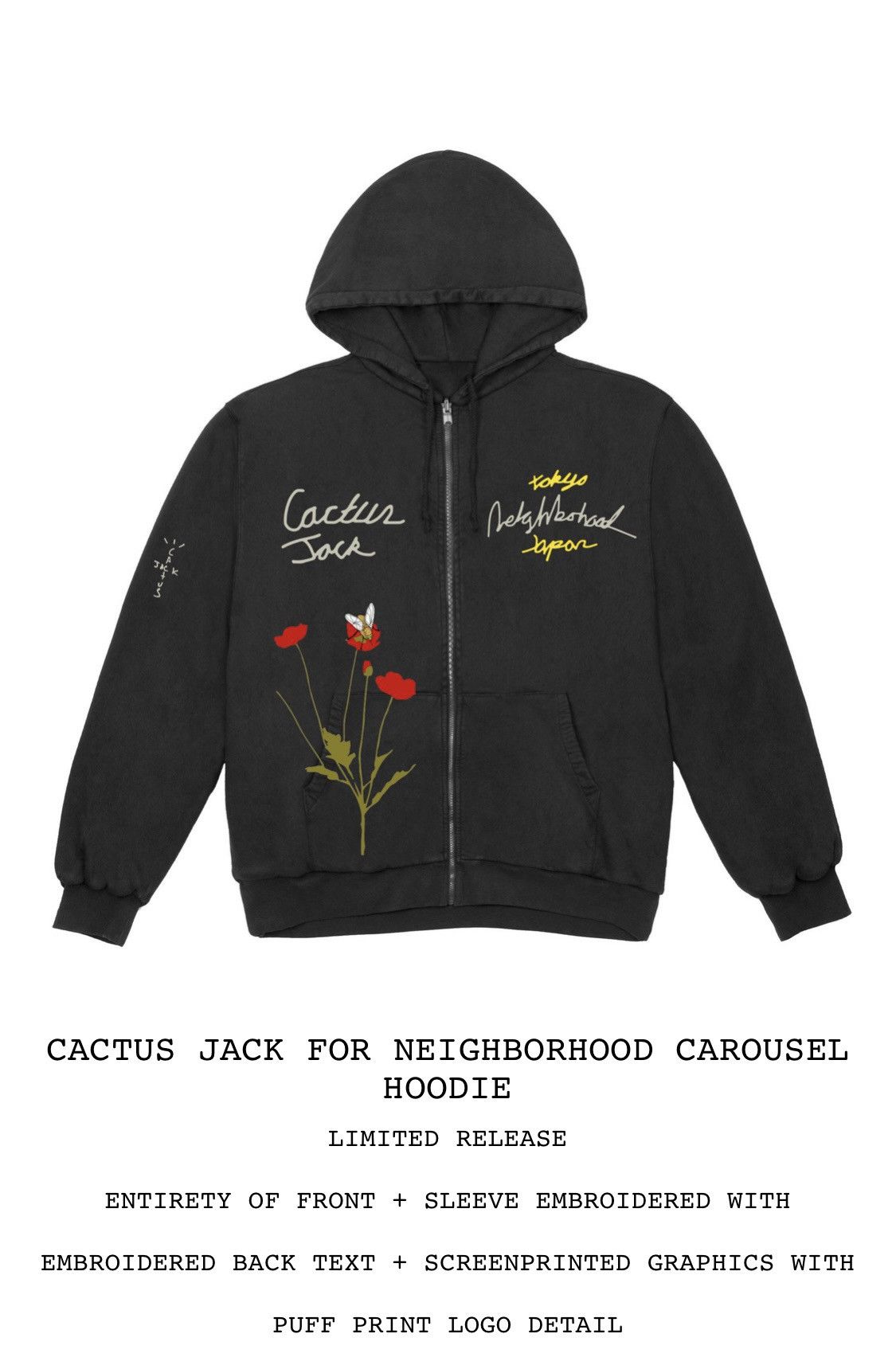 Travis Scott Travis Scott x Neighborhood Carousel Hoodie Sweatshirt/Tokyo |  Grailed