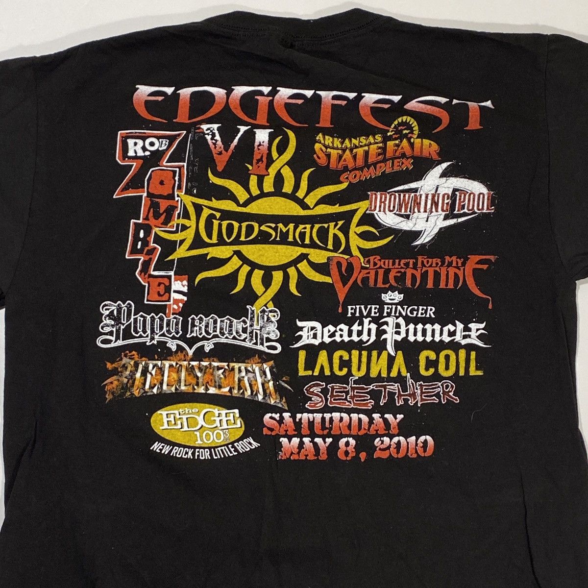 Band Tees × Vintage Vintage Edgefest Tee Rob Zombie Godsmack Size US M / EU 48-50 / 2 - 5 Thumbnail