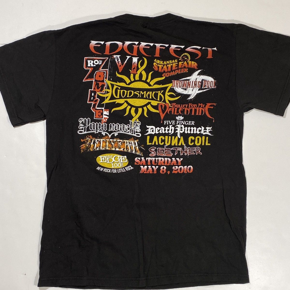 Band Tees × Vintage Vintage Edgefest Tee Rob Zombie Godsmack Size US M / EU 48-50 / 2 - 4 Thumbnail