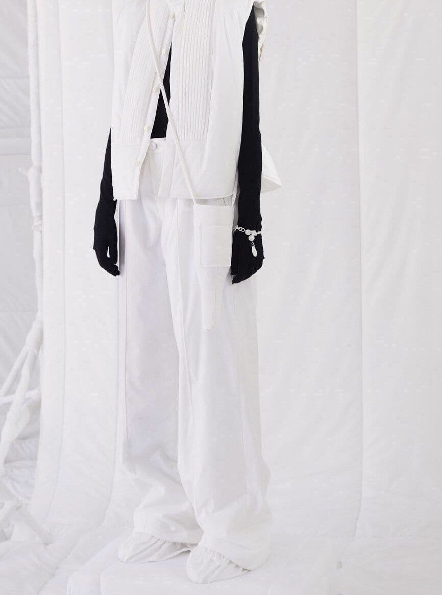 Maison Margiela MM6 white padded bottle crossbody bag Size ONE SIZE - 5 Thumbnail