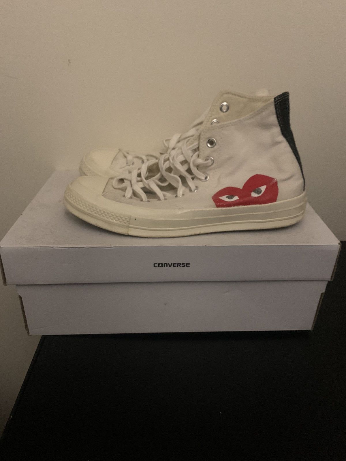 Comme des Garcons Comme des Garcons x Chuck Taylor All Star Hi Milk 2015 Size US 8 / EU 41 - 5 Thumbnail