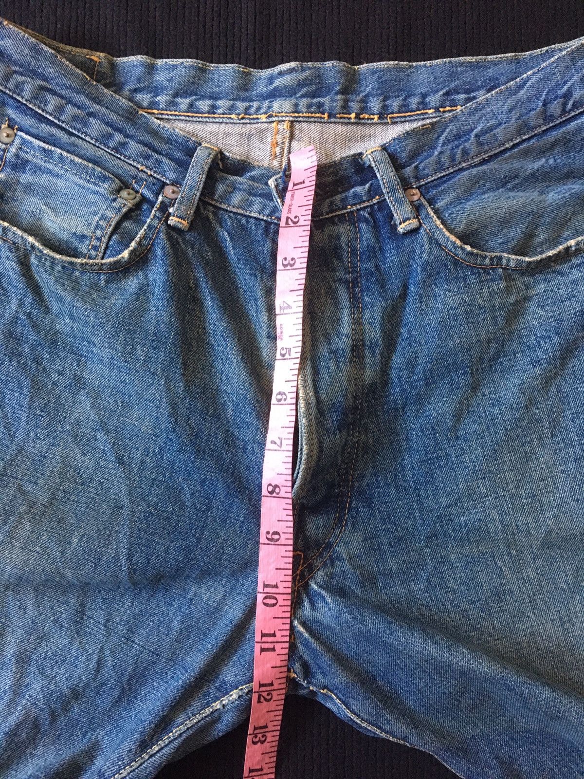 Kapital Vintage Kapital Selvedge U.S Scovill Hidden Rivet Size US 30 / EU 46 - 18 Thumbnail