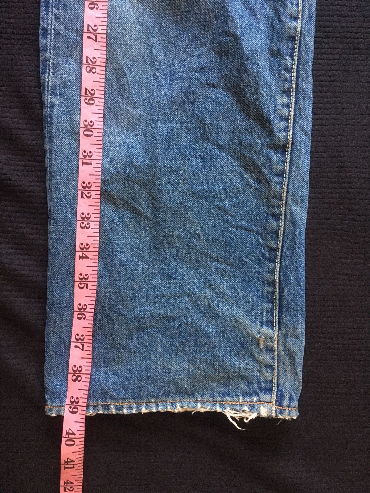 Kapital Vintage Kapital Selvedge U.S Scovill Hidden Rivet Size US 30 / EU 46 - 14 Thumbnail