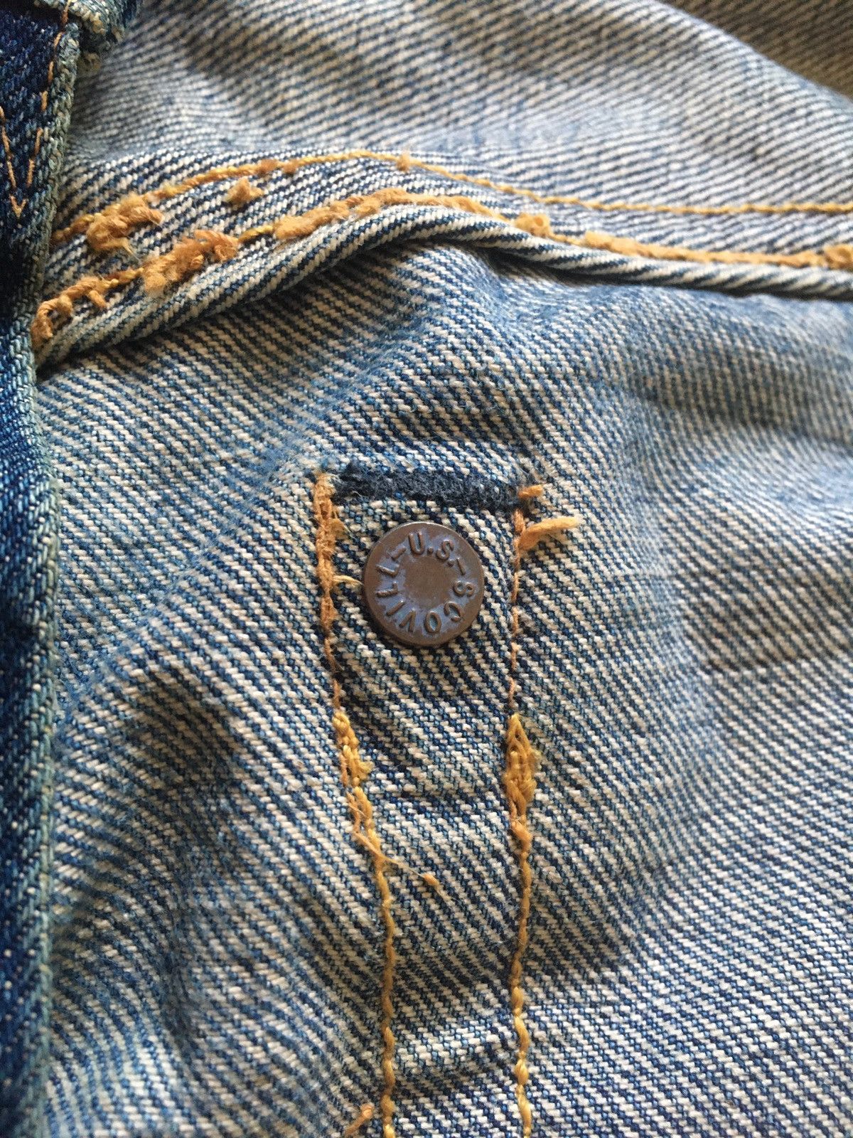 Kapital Vintage Kapital Selvedge U.S Scovill Hidden Rivet Size US 30 / EU 46 - 12 Thumbnail